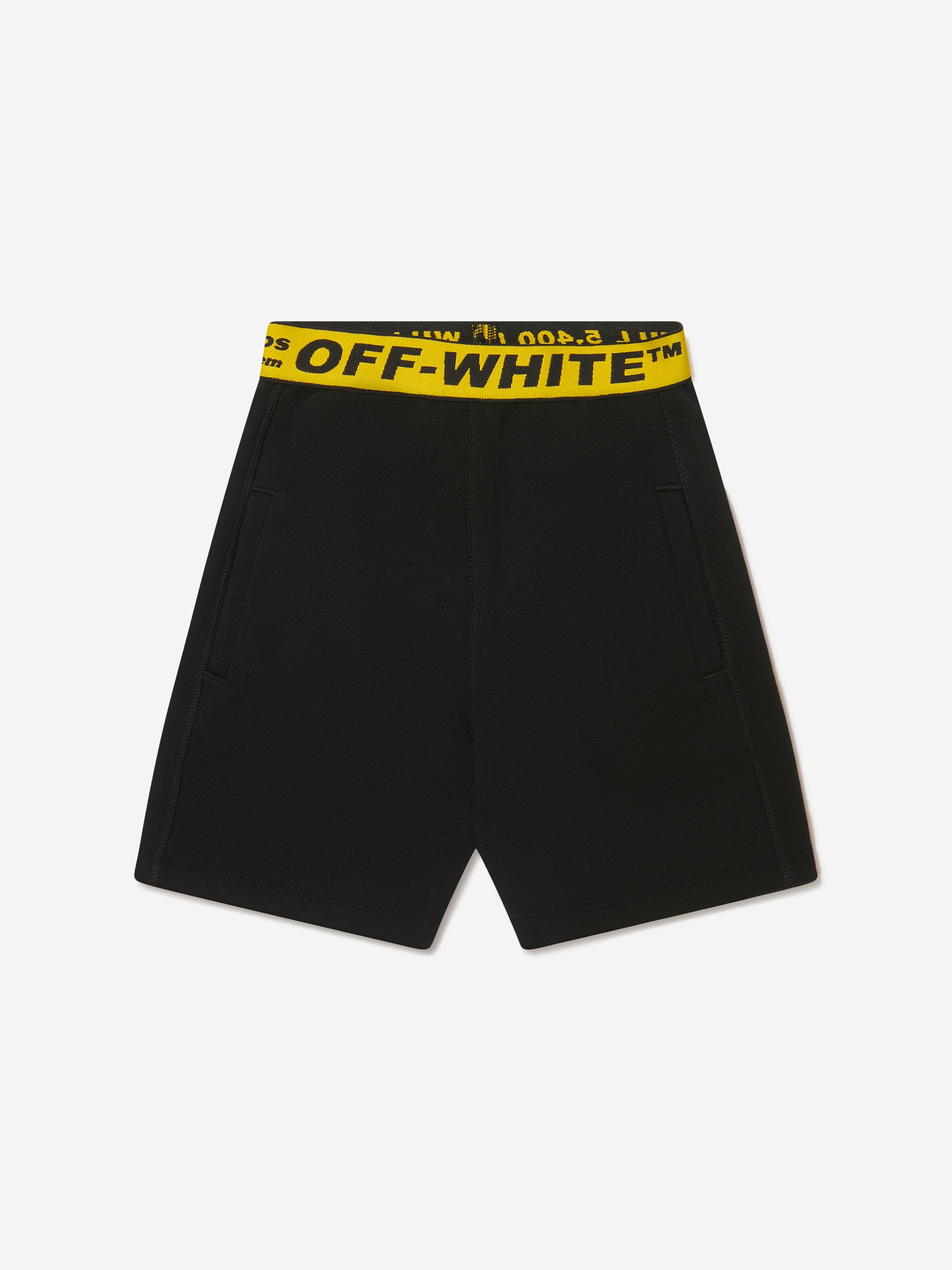 Off-White Boys Cotton Industrial Sweat Shorts