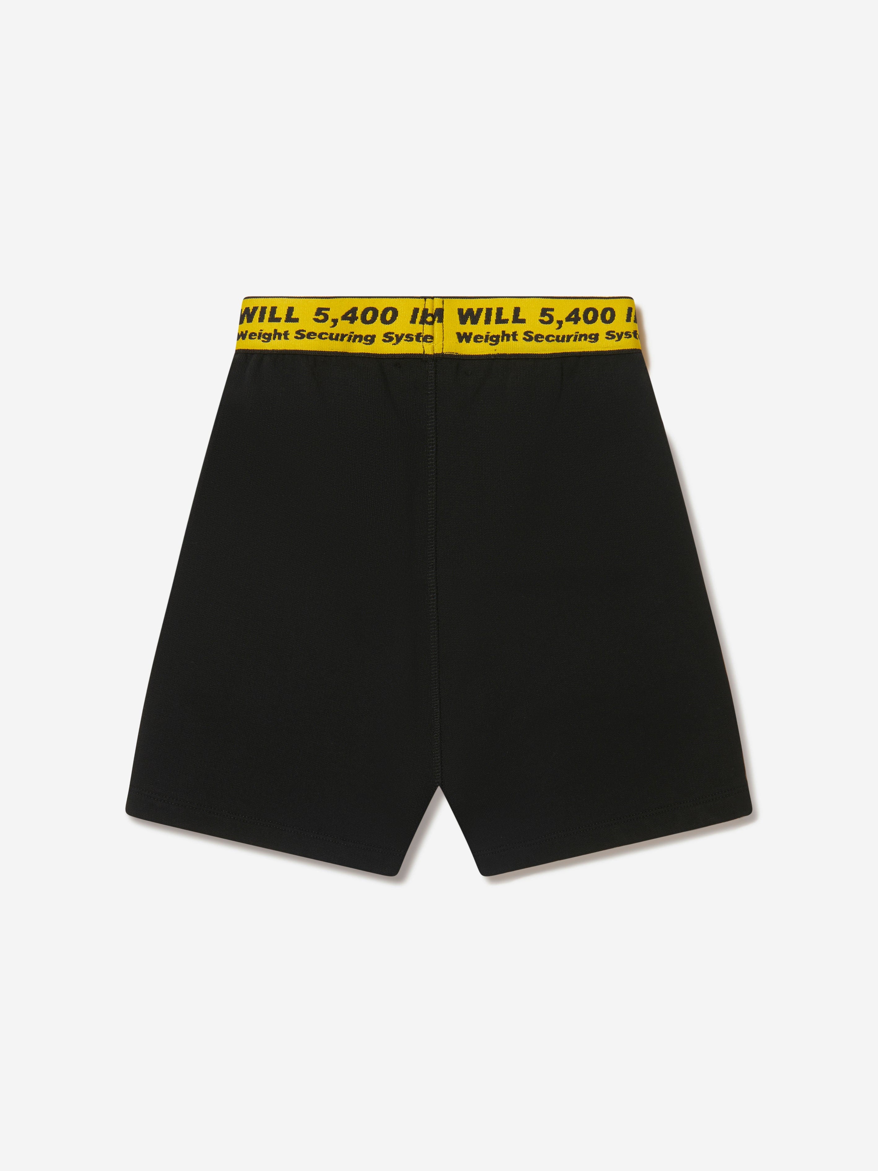 Off-White Boys Cotton Industrial Sweat Shorts