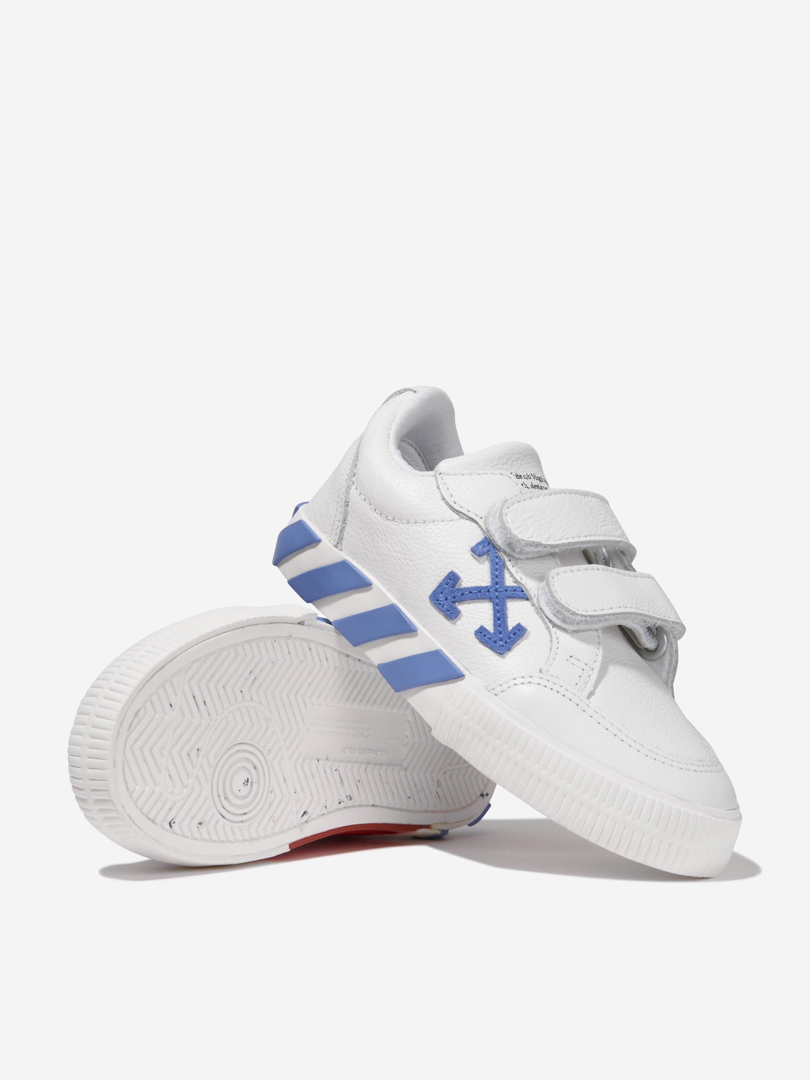 Off-White Boys Vulcanized Velcro Strap Trainers