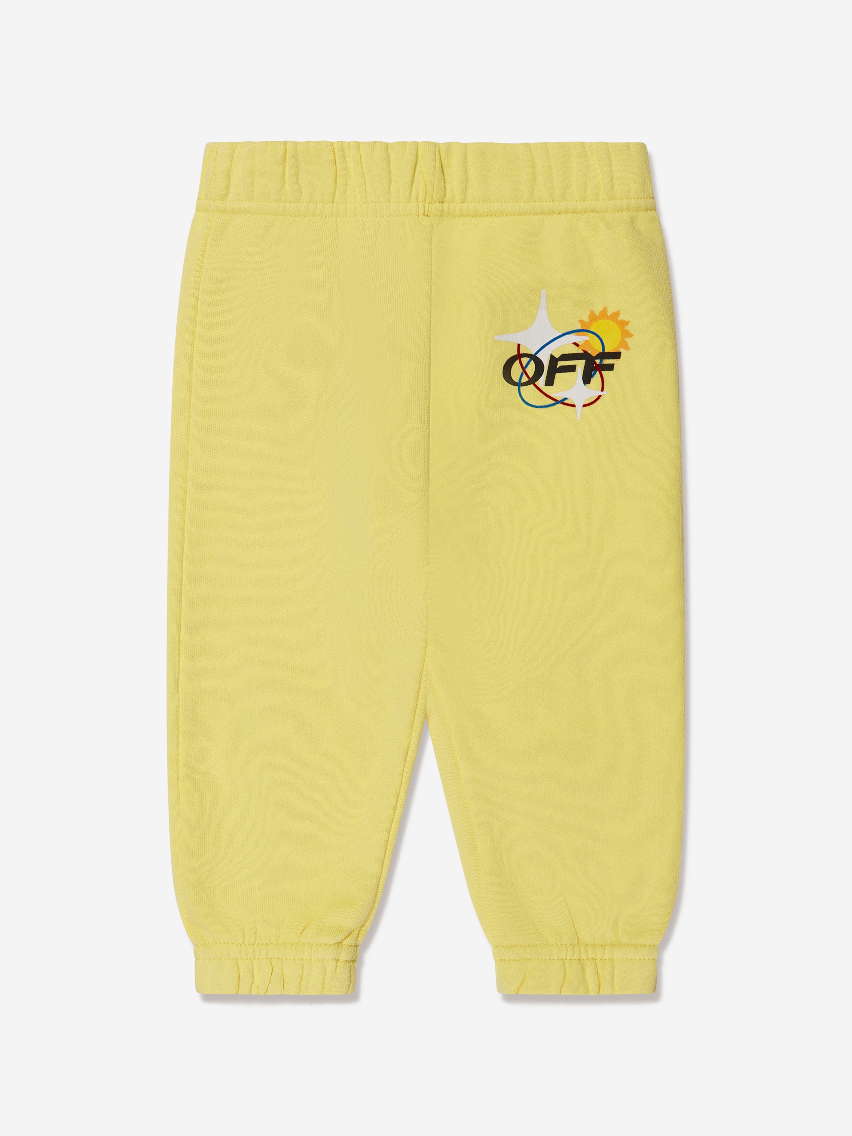 Off-White Baby Boys Off Planets Tracksuit in Yellow