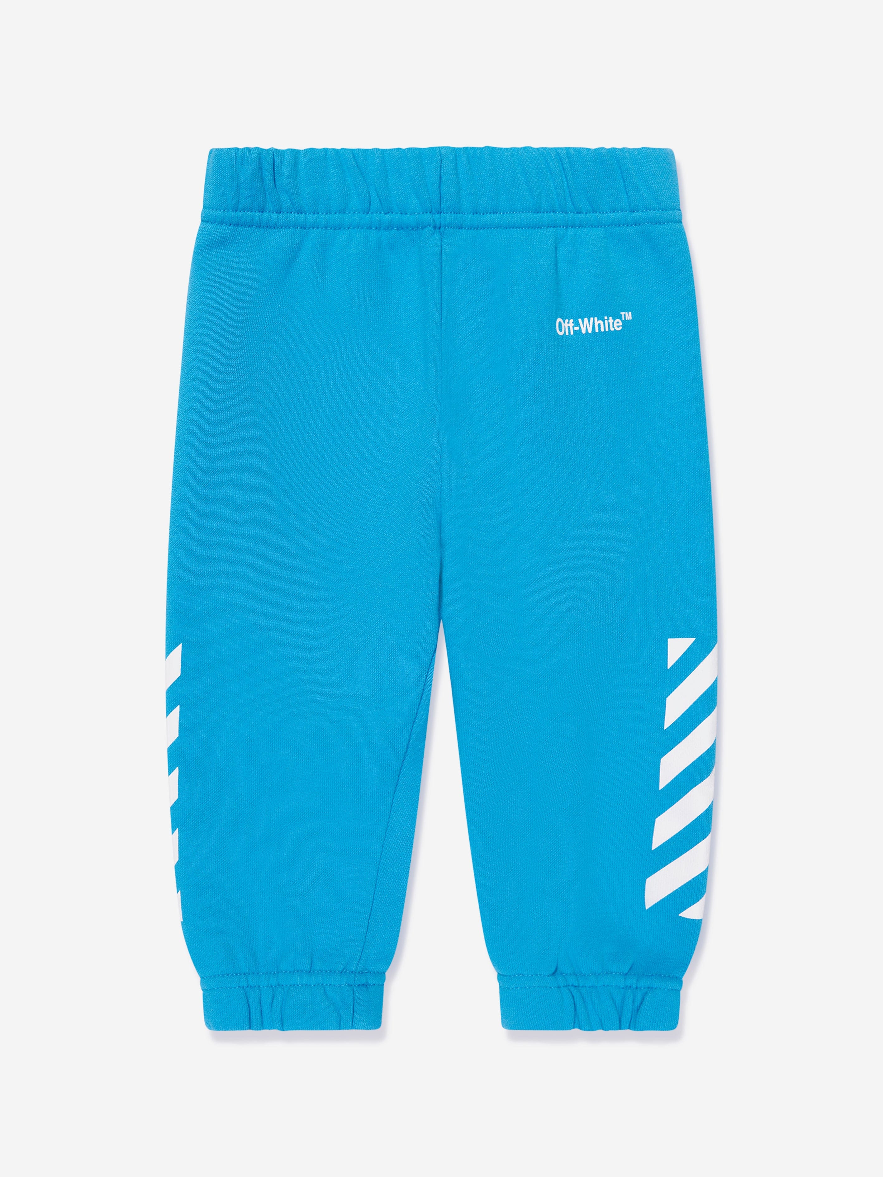 Off-White Baby Boys Helvetica Diag Tracksuit in Blue