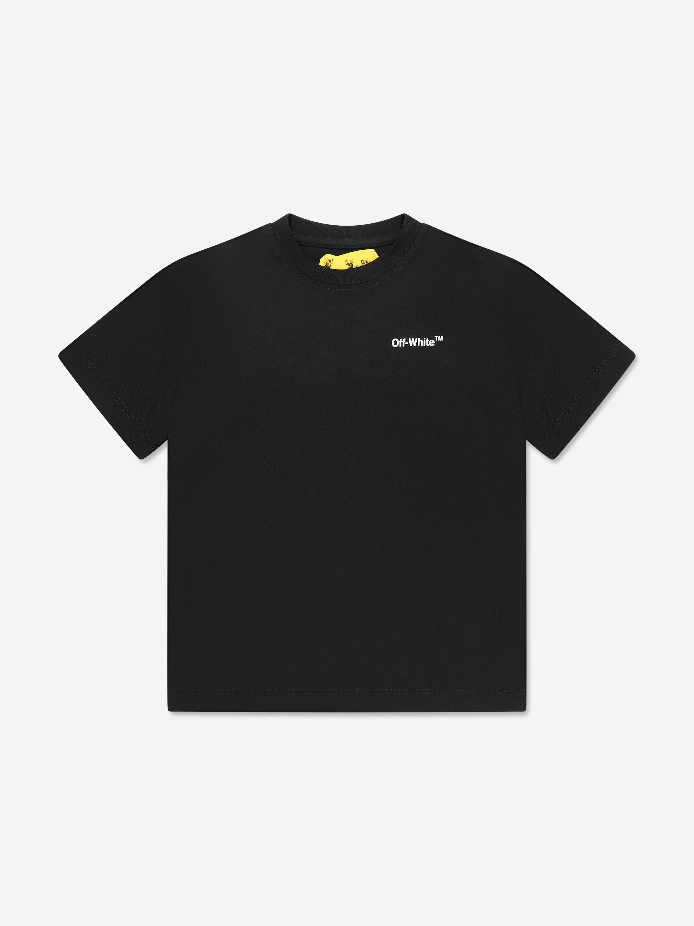 Off-White Boys Rubber Arrow T-Shirt in Black