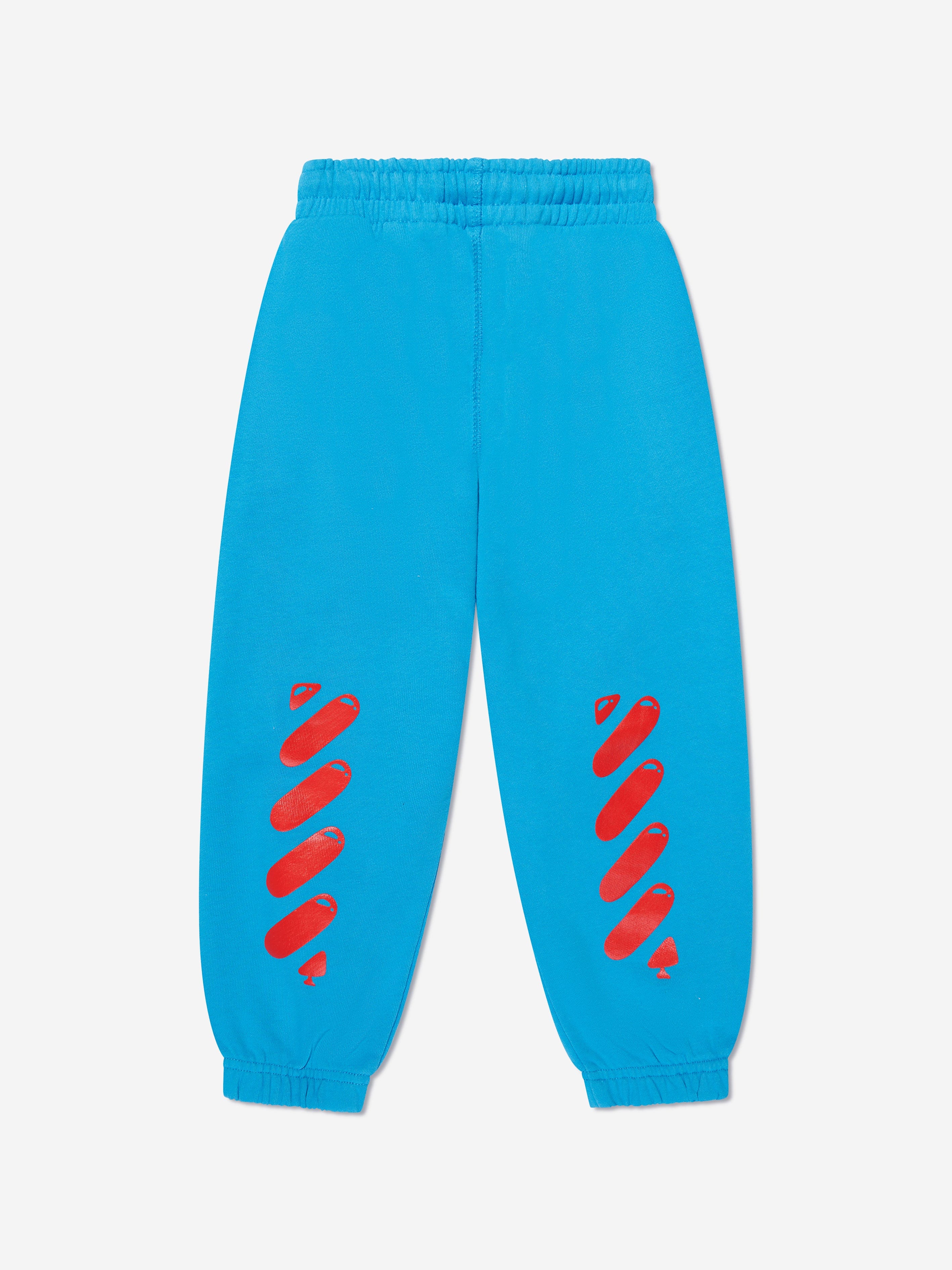 Off-White Boys Balloons Joggers in Blue