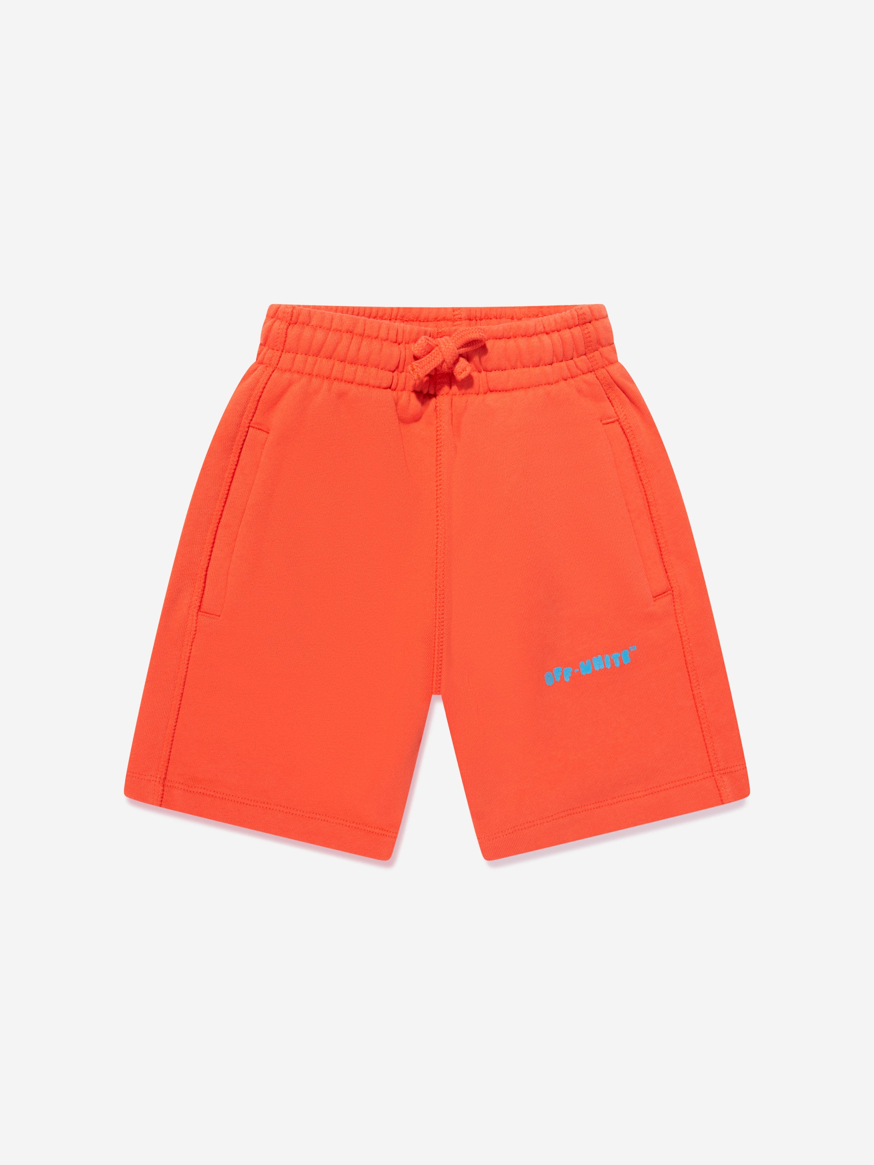 Off-White Boys Balloons Sweat Shorts in Red