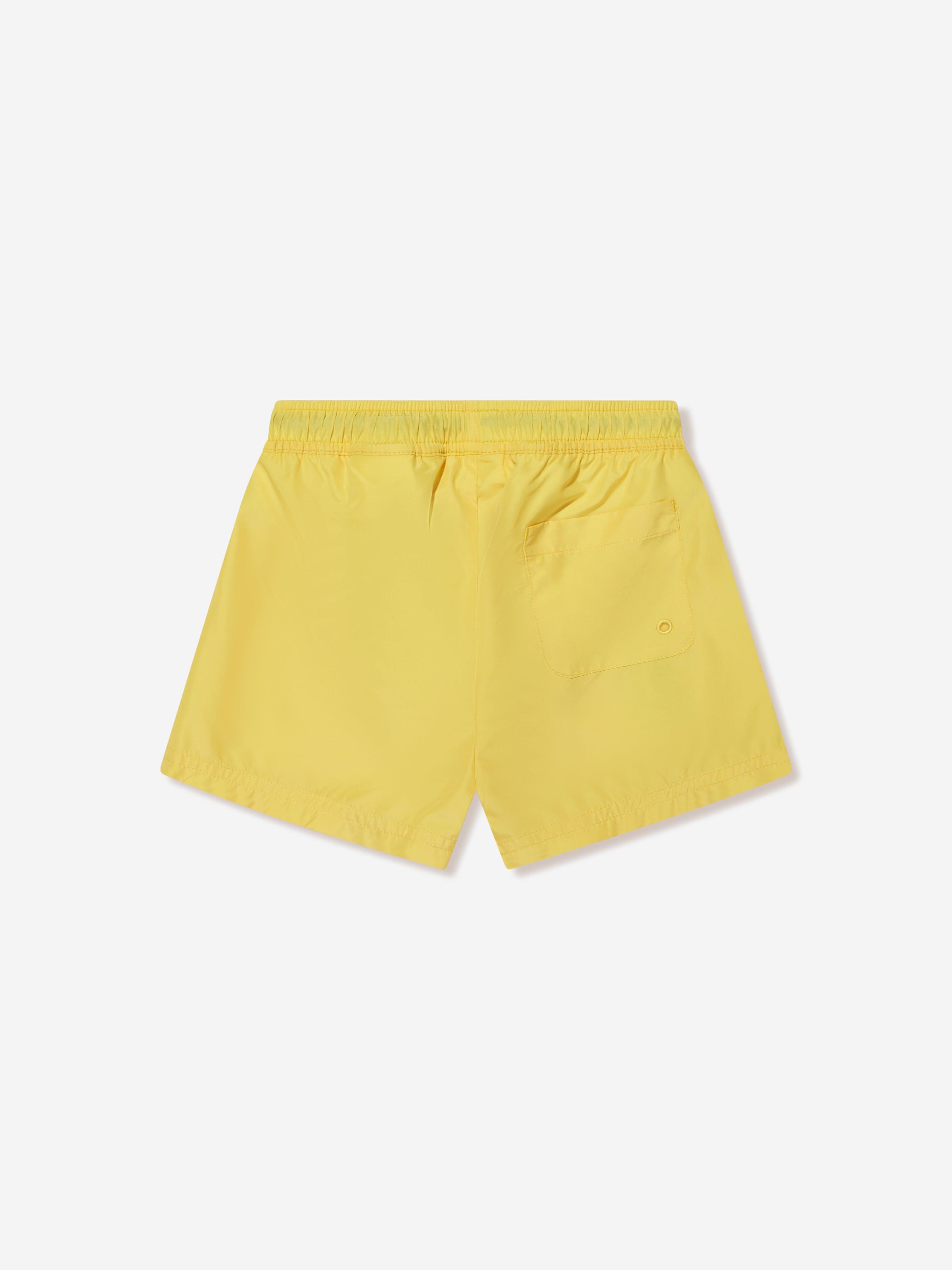 Off-White Boys Off Graffiti Swim Shorts in Yellow