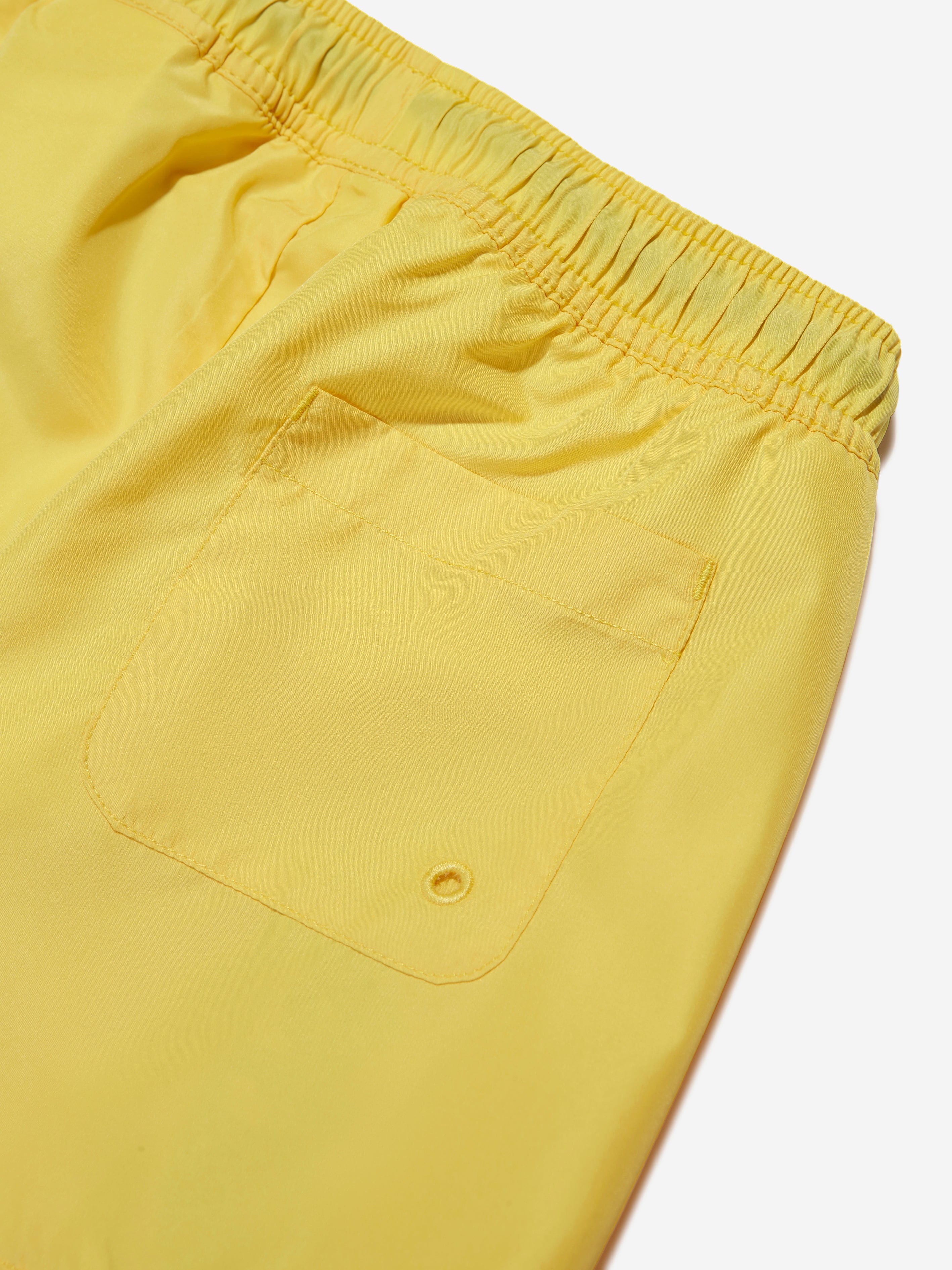 Off-White Boys Off Graffiti Swim Shorts in Yellow