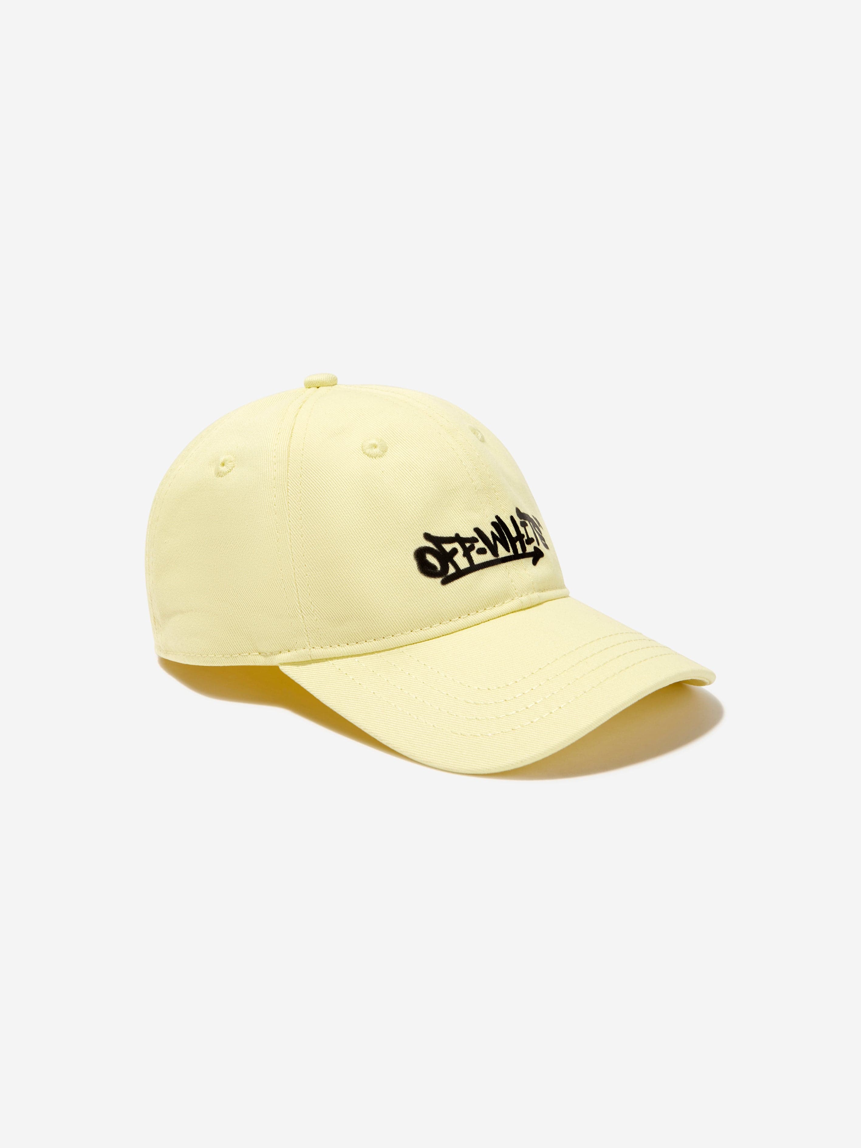 Off-White Kids Off Graffiti Cap in Yellow