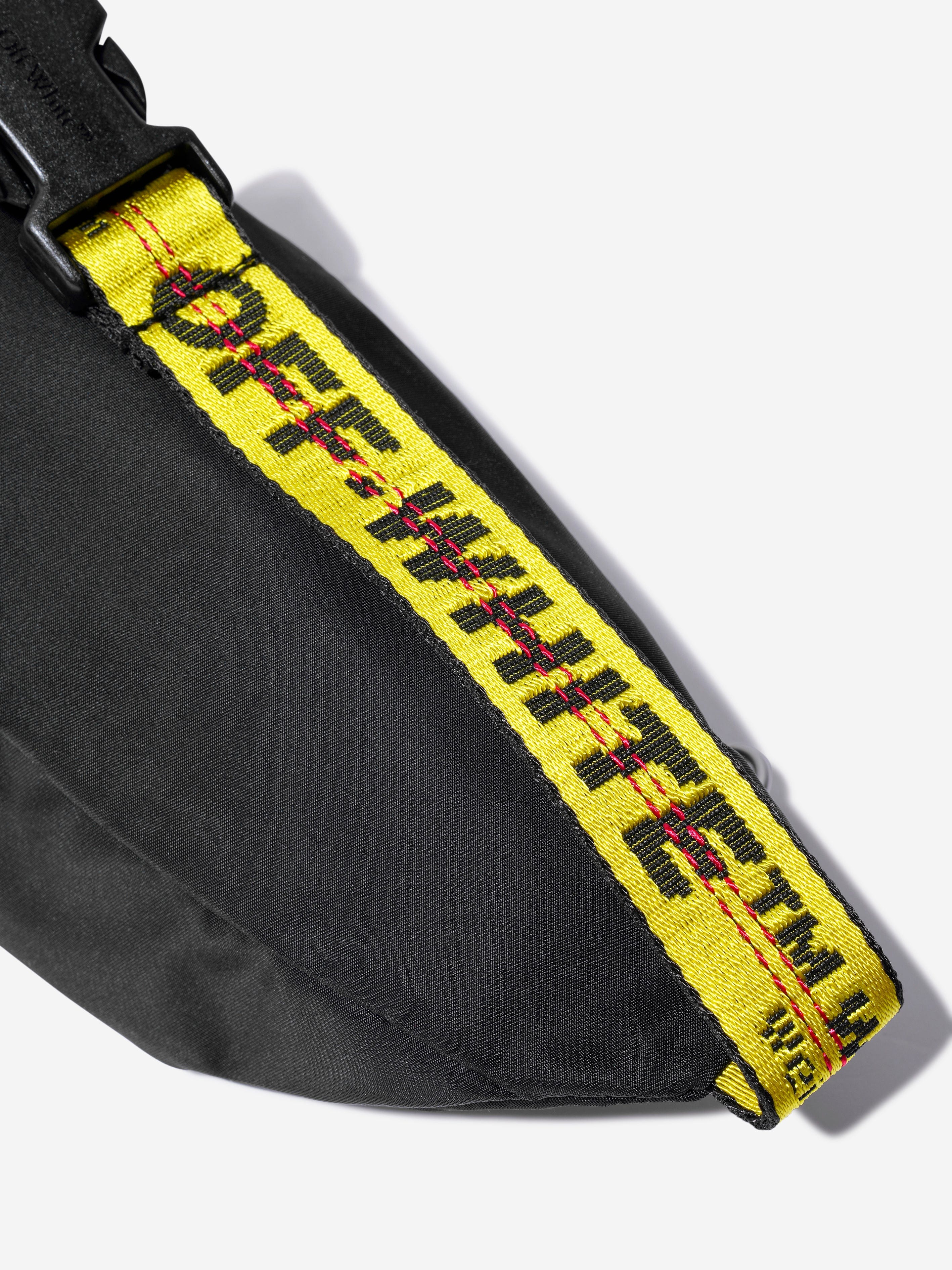 Off-White Kids Off Graffiti Belt Bag in Black