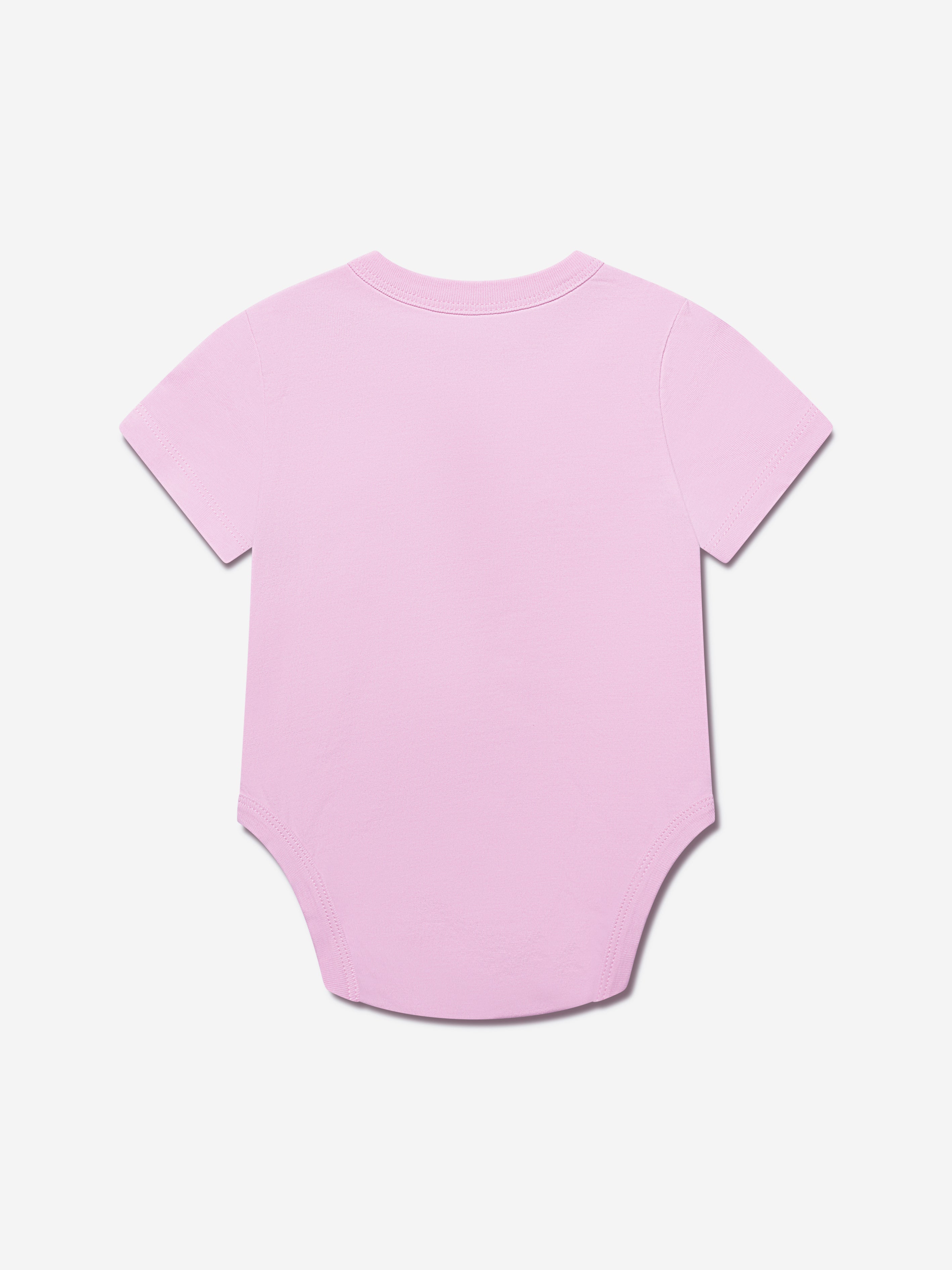 Off-White Baby Girls Bodysuit And Bib Set in Pink