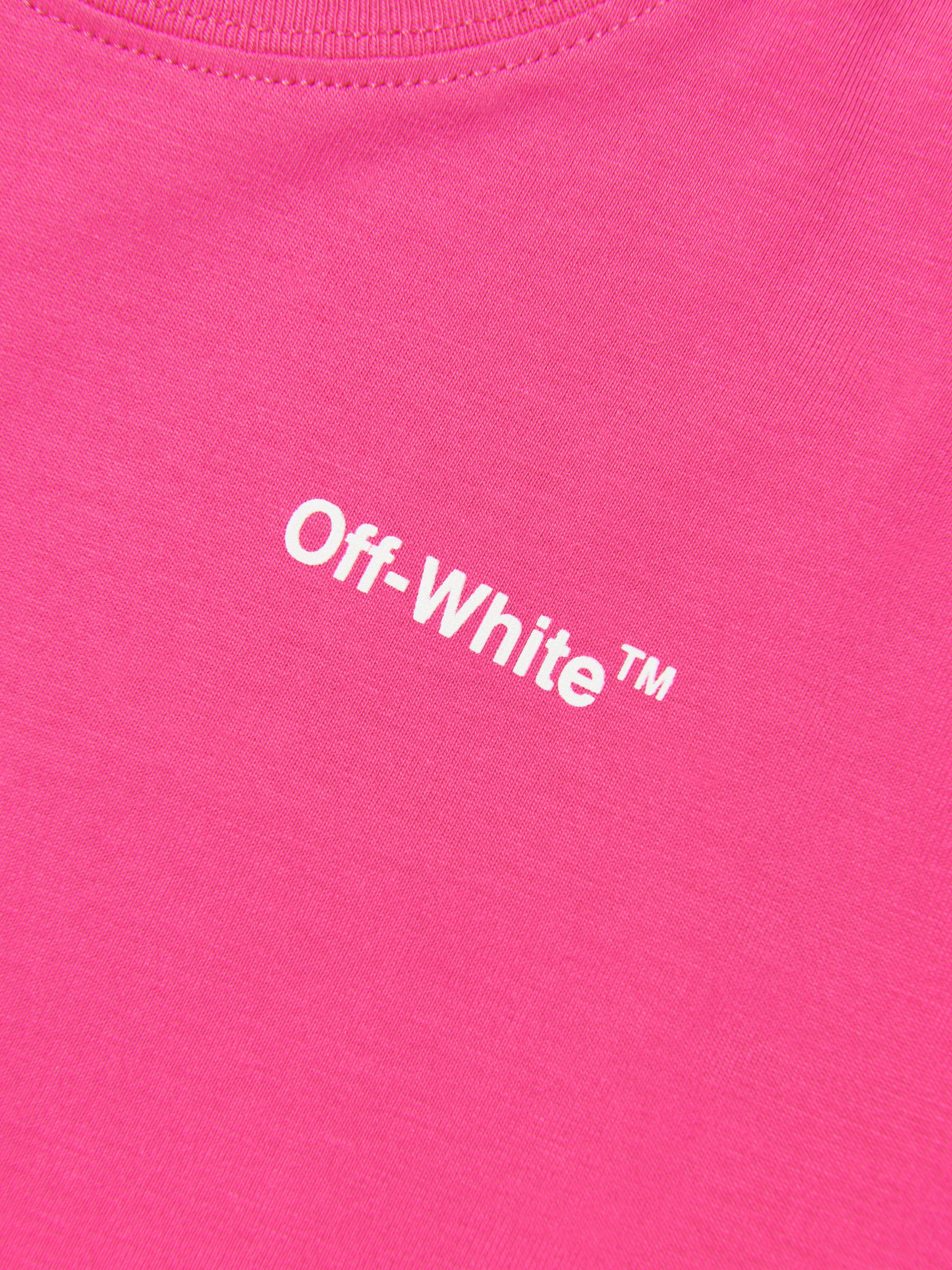 Off-White Girls Rubber Arrow T-Shirt in Pink