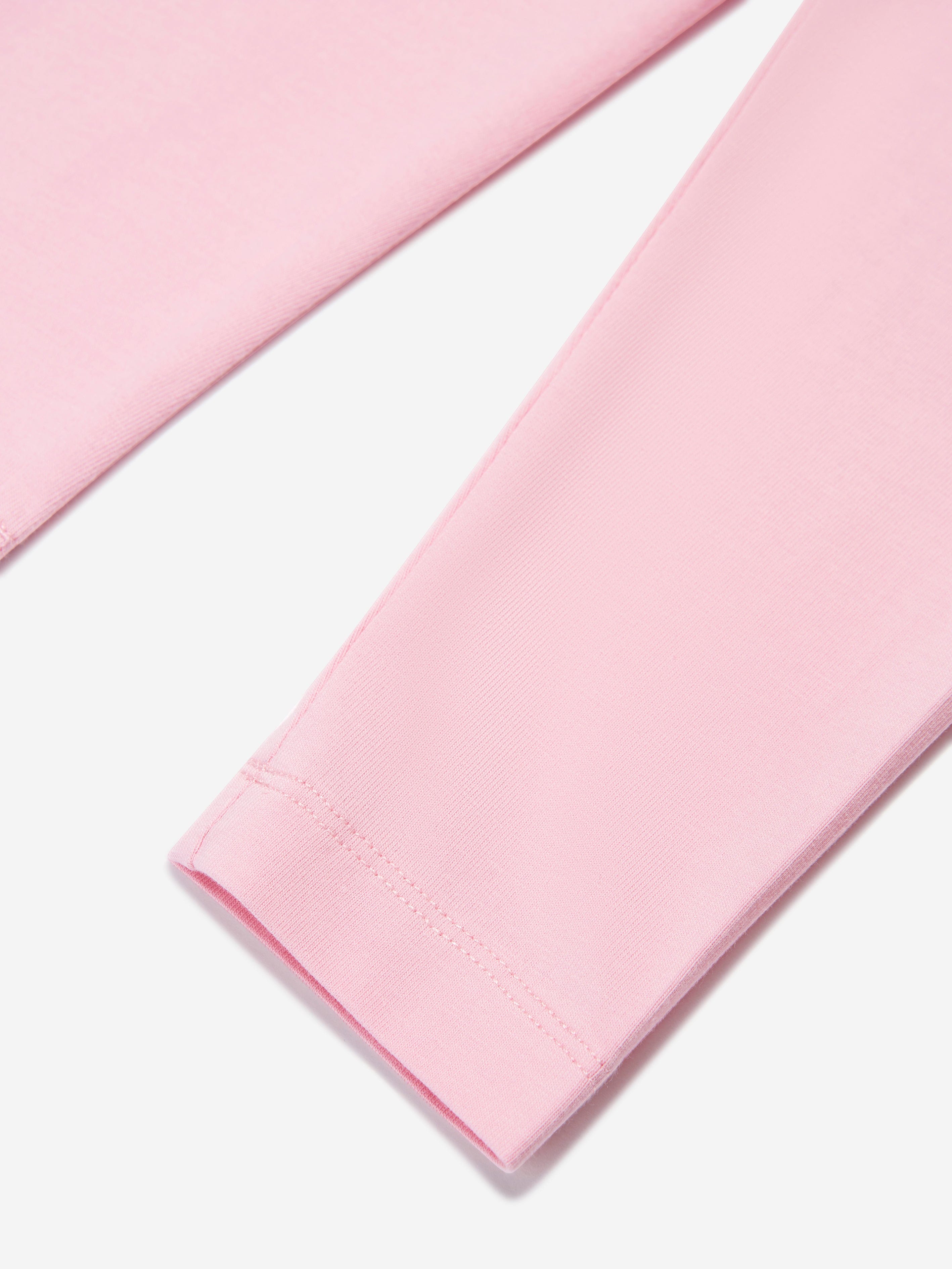 Off-White Girls Logo Band Leggings in Pink