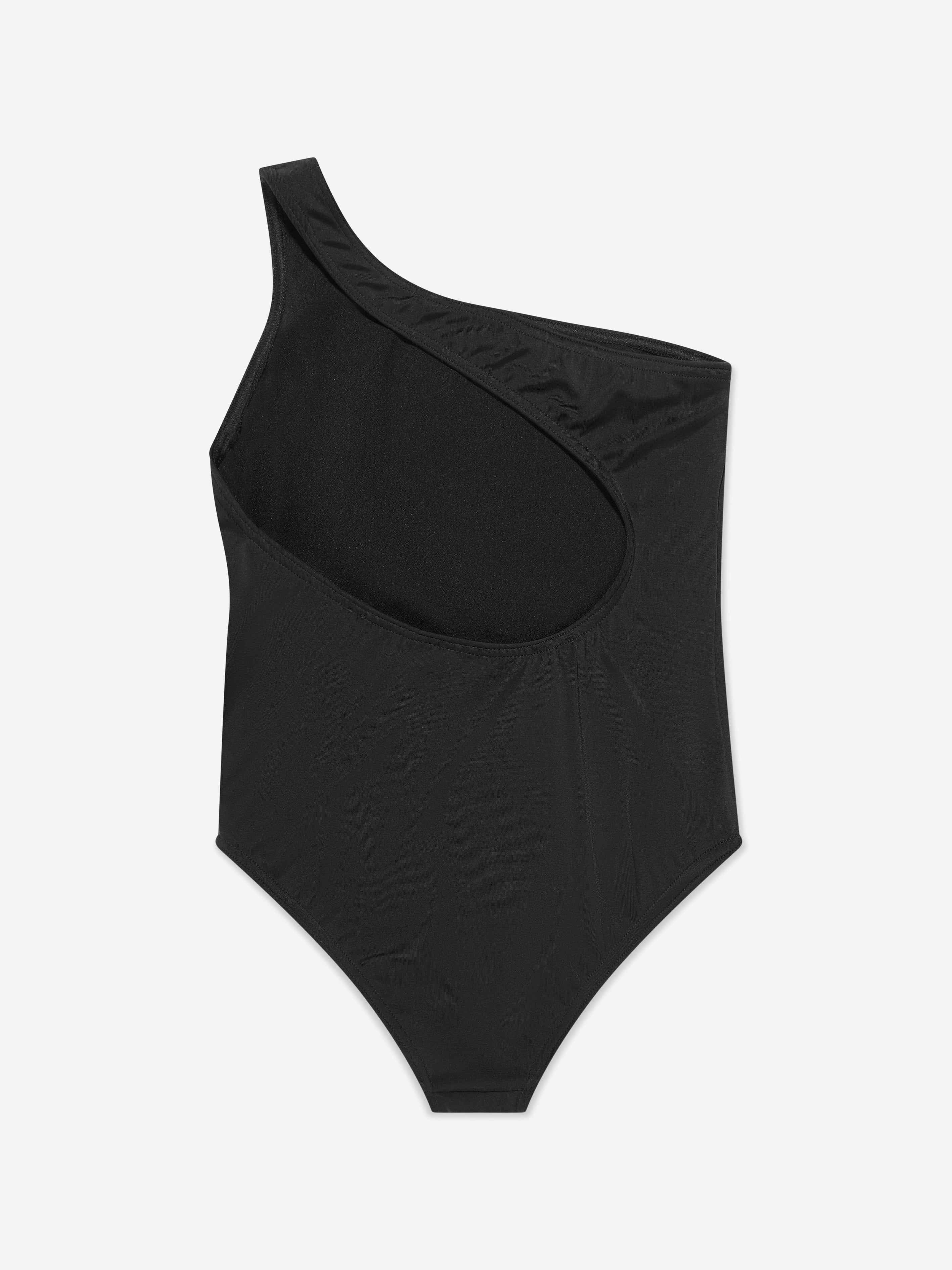 Off-White Girls Off Stamp Swimsuit in Black