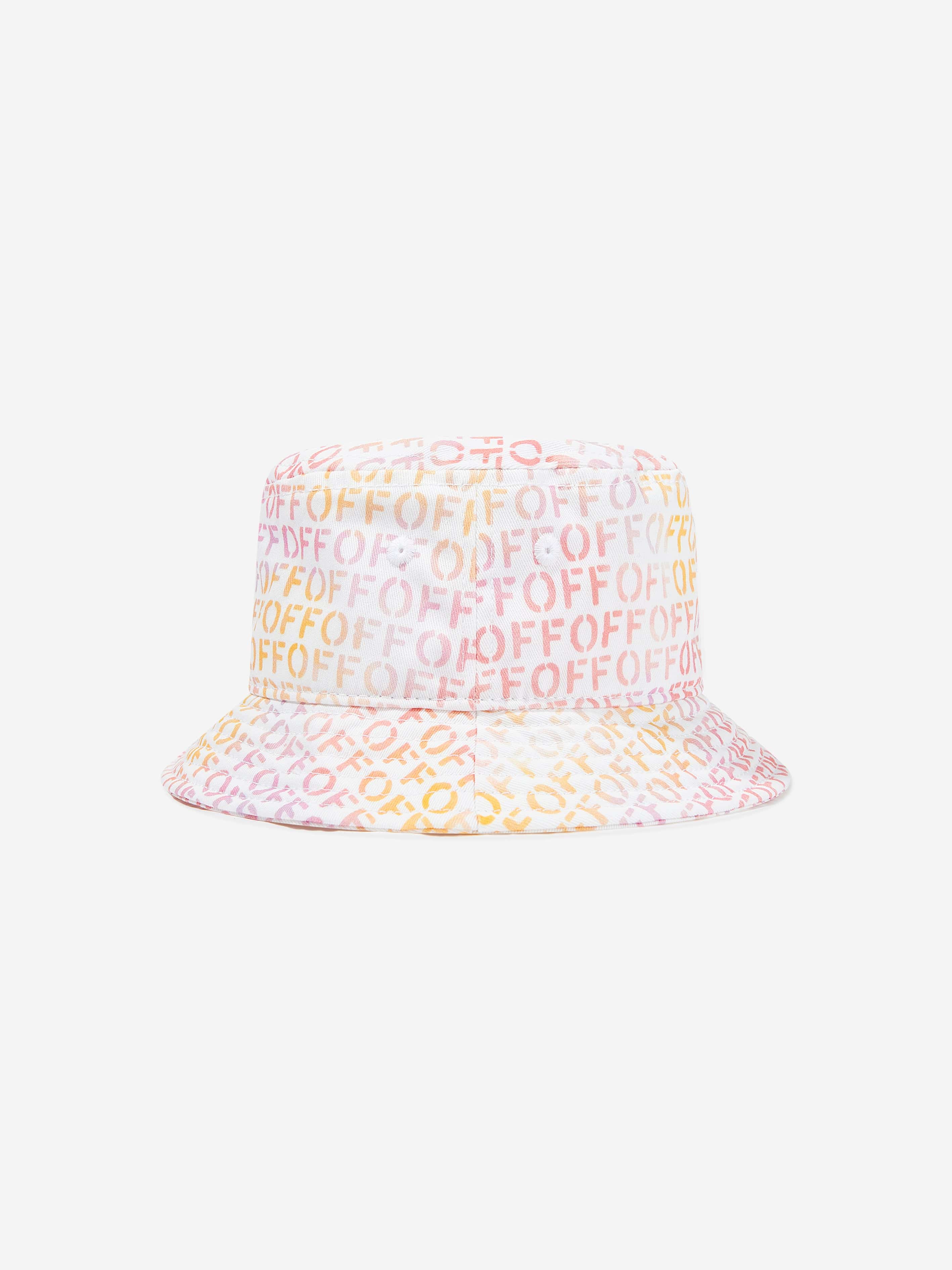 Off-White Boys Off Stamp Bucket Hat in Mulaticolour