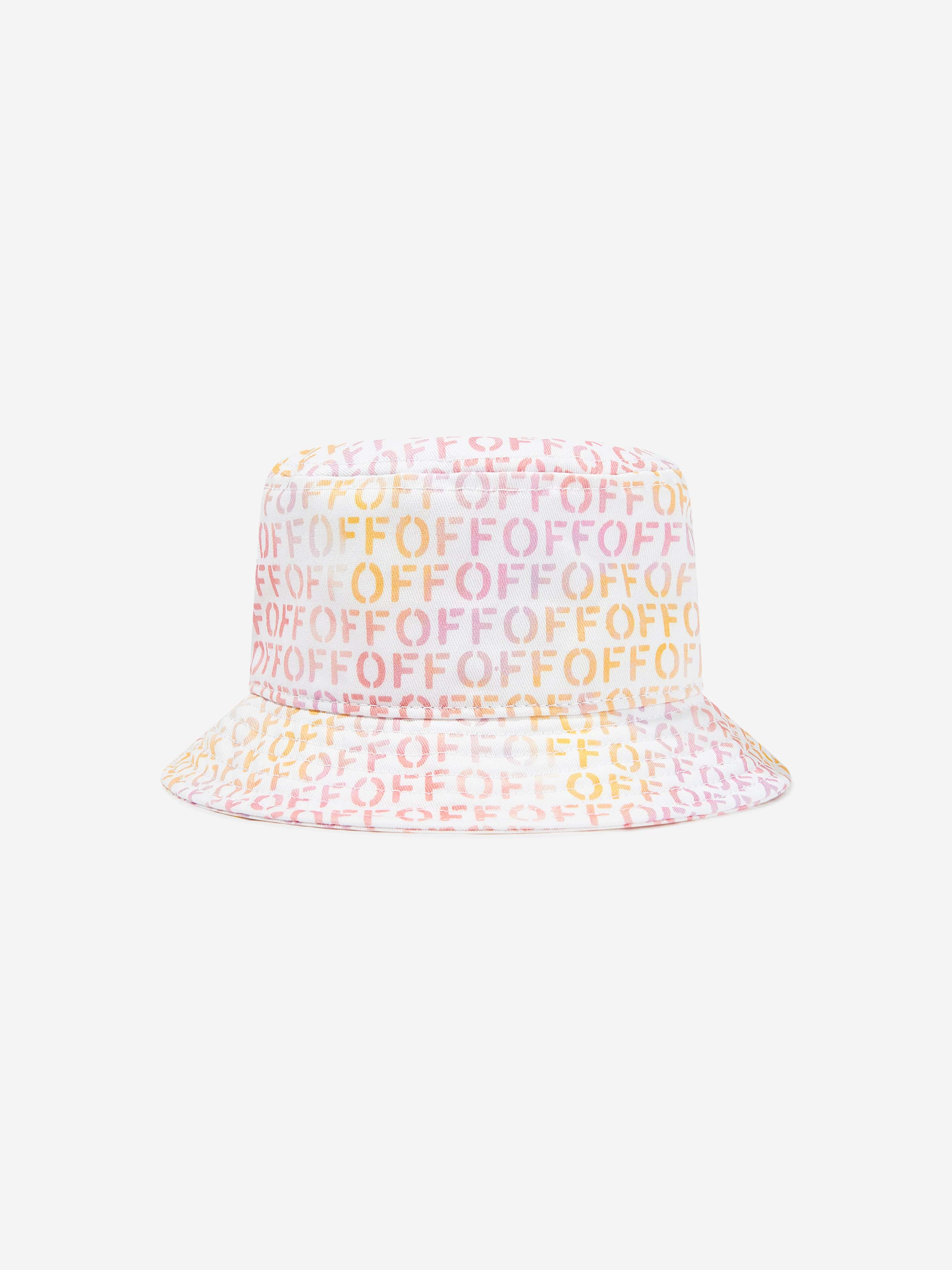 Off-White Boys Off Stamp Bucket Hat in Mulaticolour