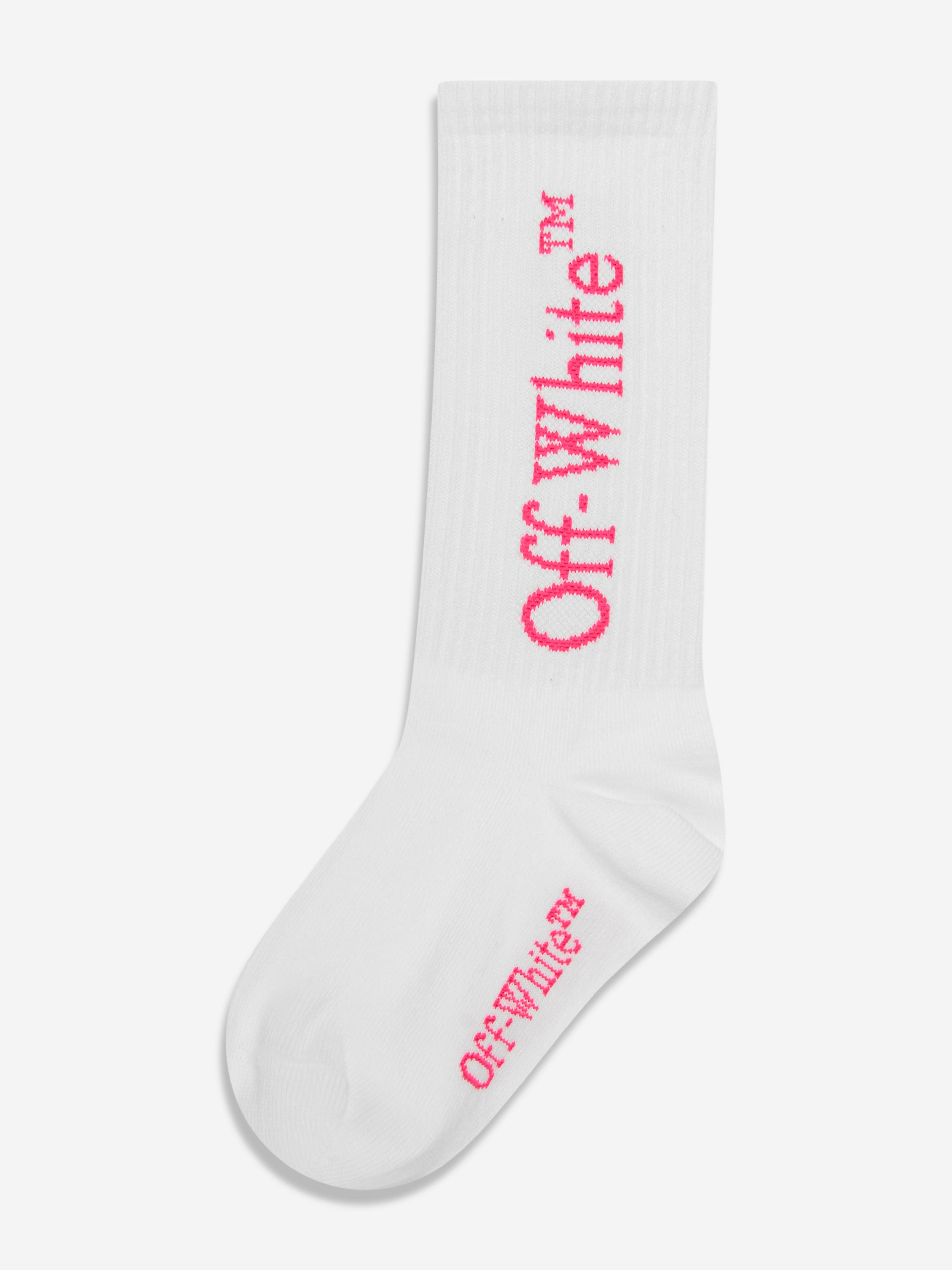 Off-White Girls Bookish Socks White