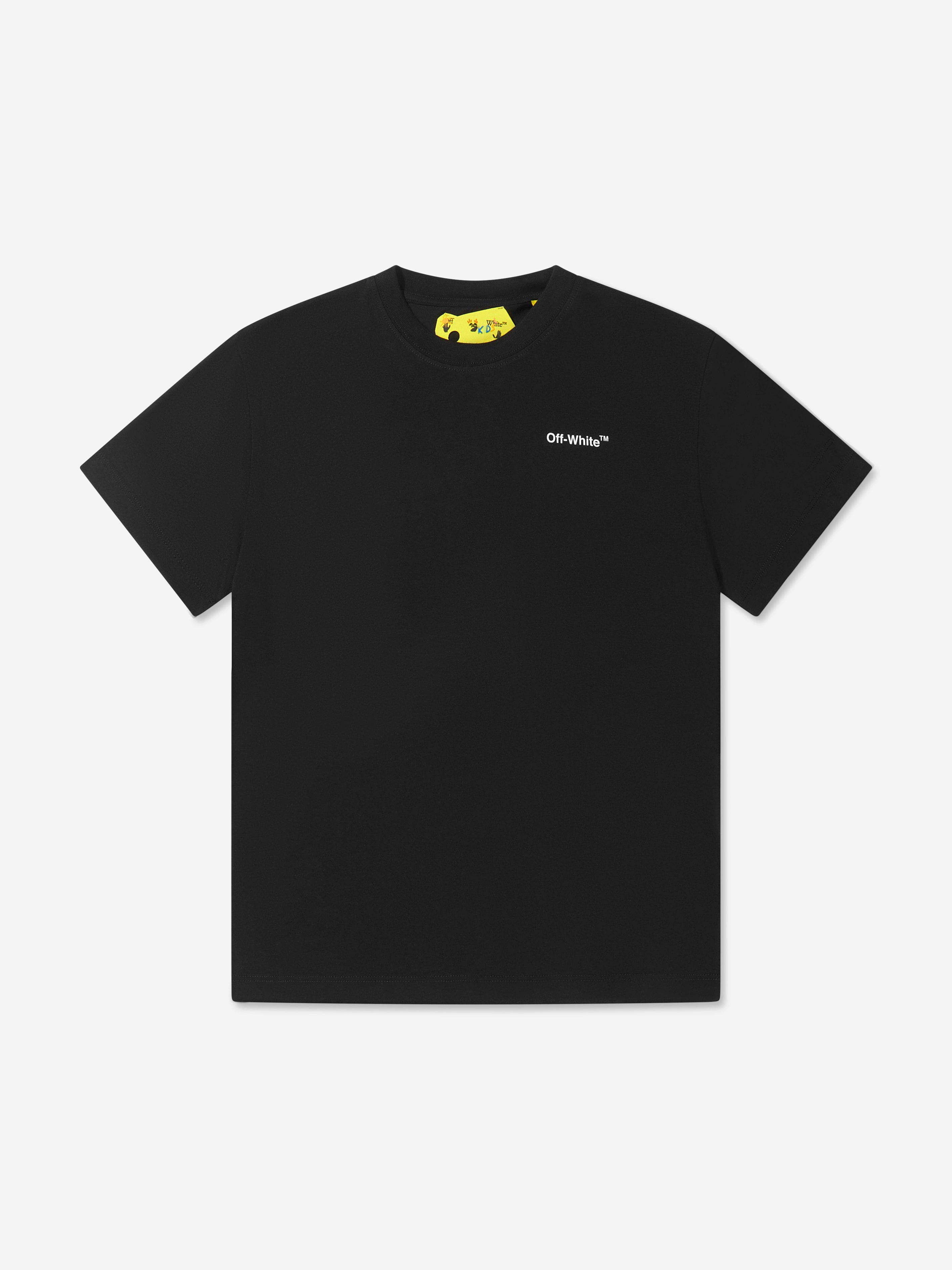 Off-White Boys Industrial Logo T-Shirt