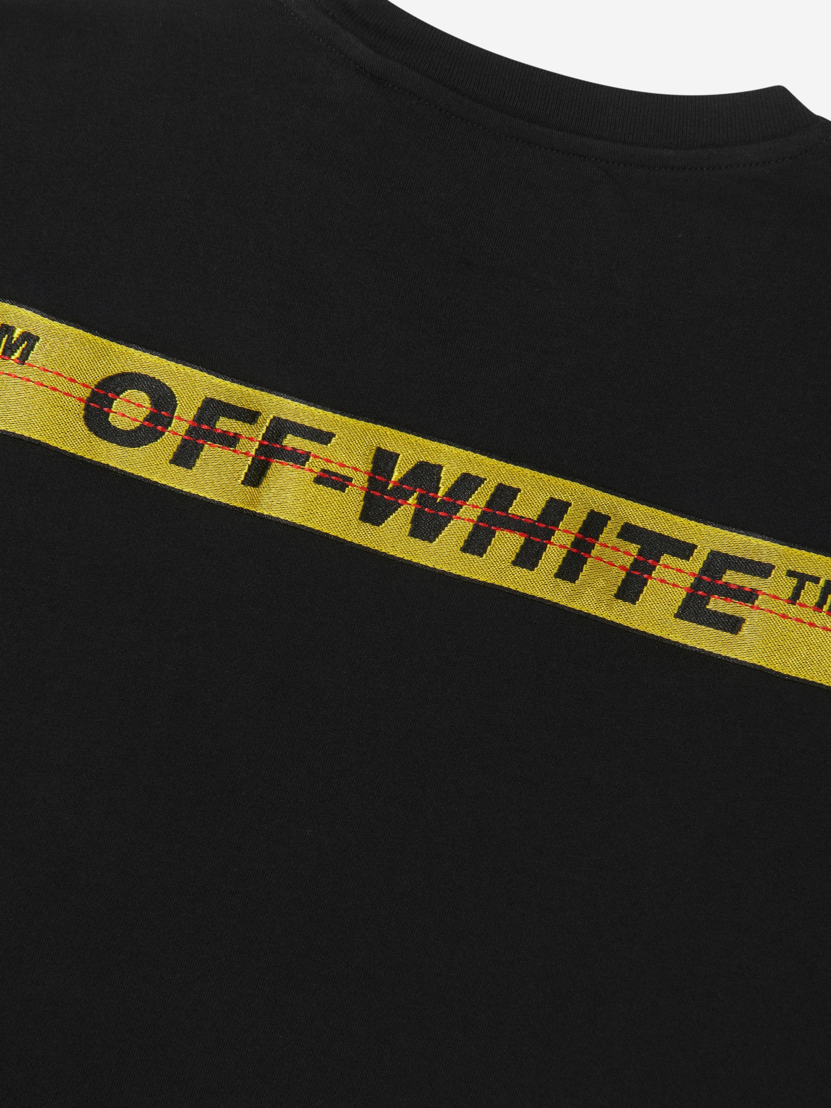 Off-White Boys Industrial Logo T-Shirt