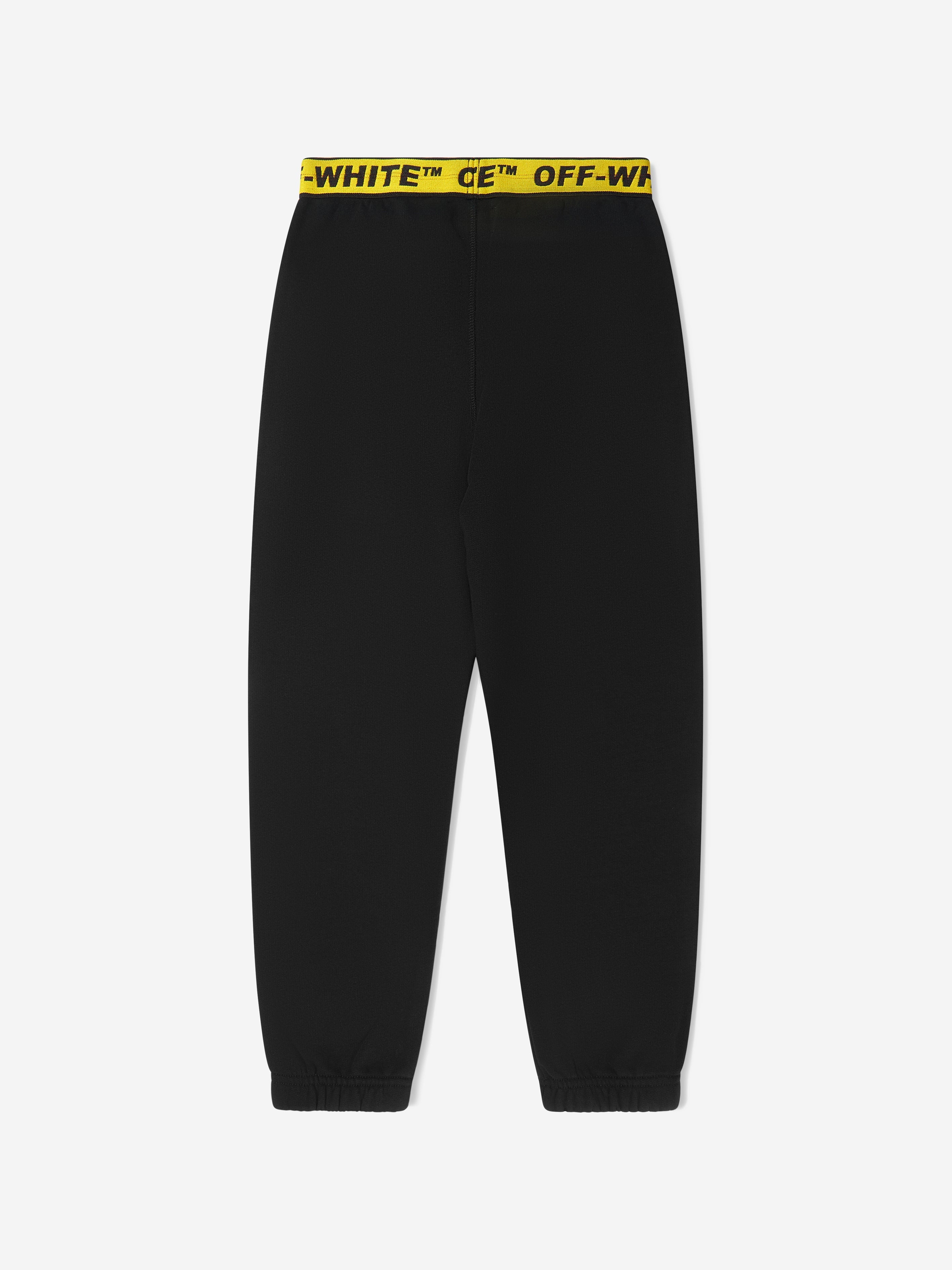 Off-White Boys Logo Industrial Joggers in Black