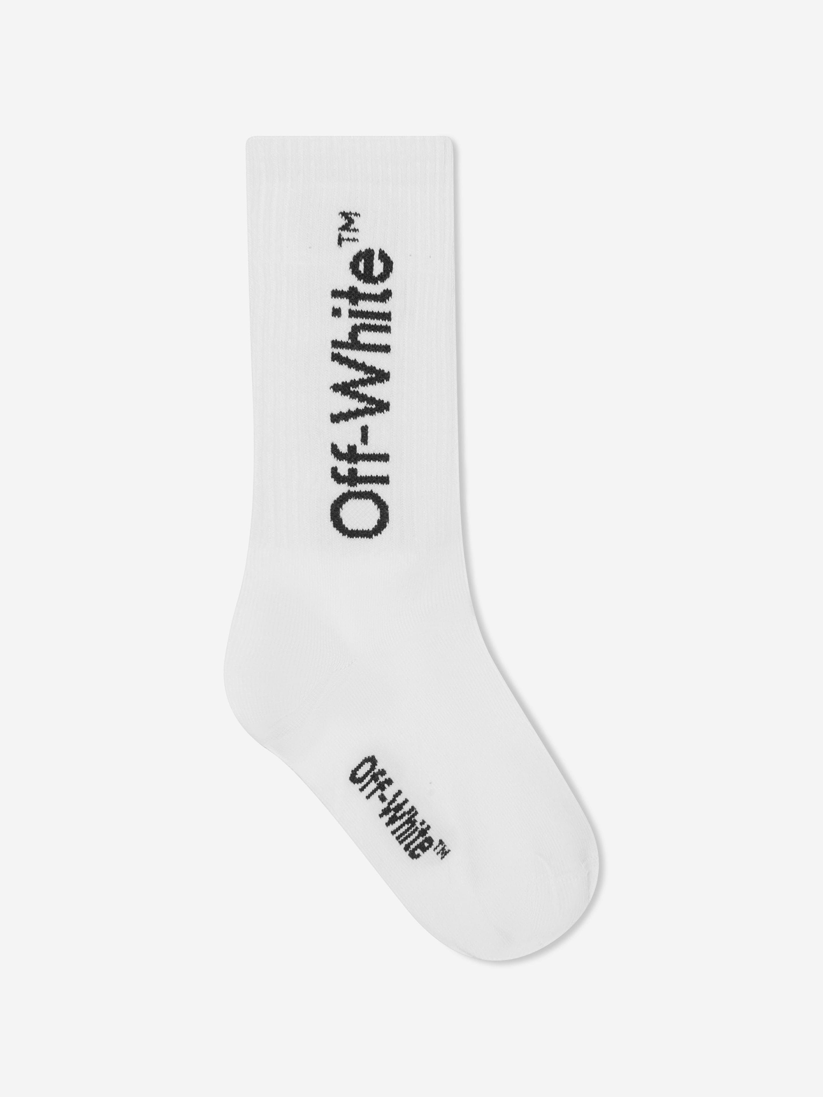 Off-White Boys Diagonal Logo Socks