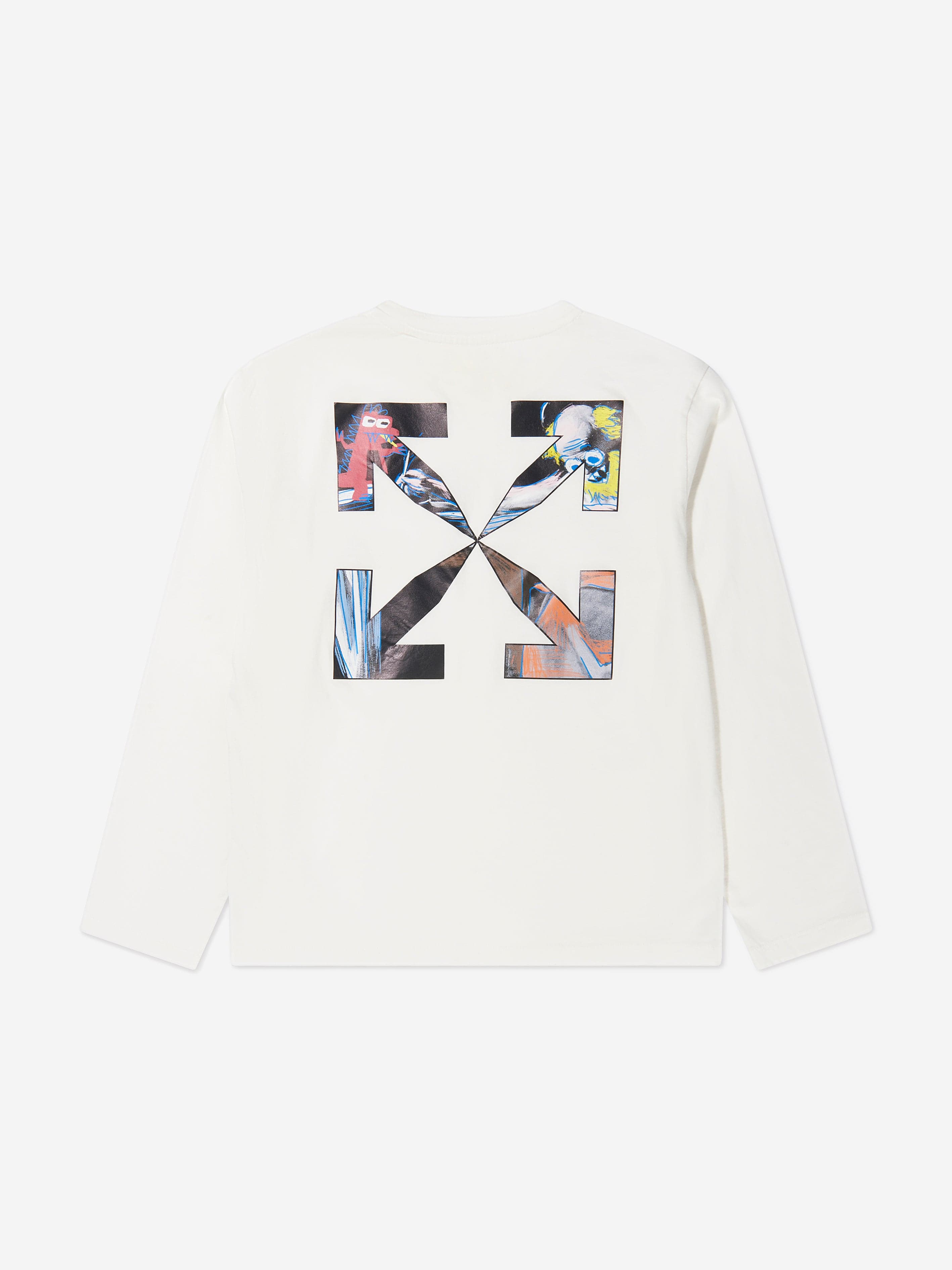 Off-White Boys Monster Arrow Long Sleeve T-Shirt