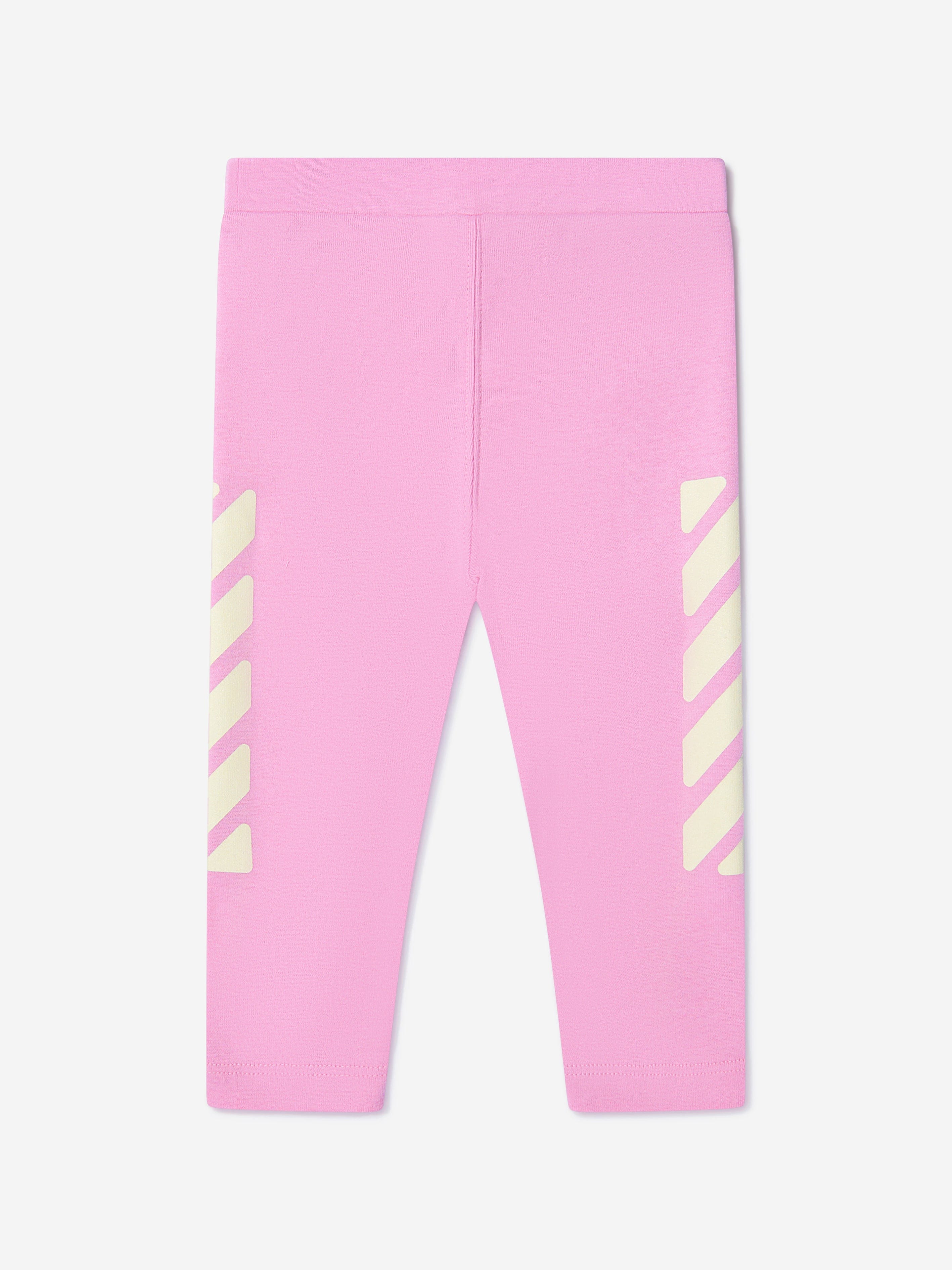 Off-White Baby Girls Off Rounded Leggings