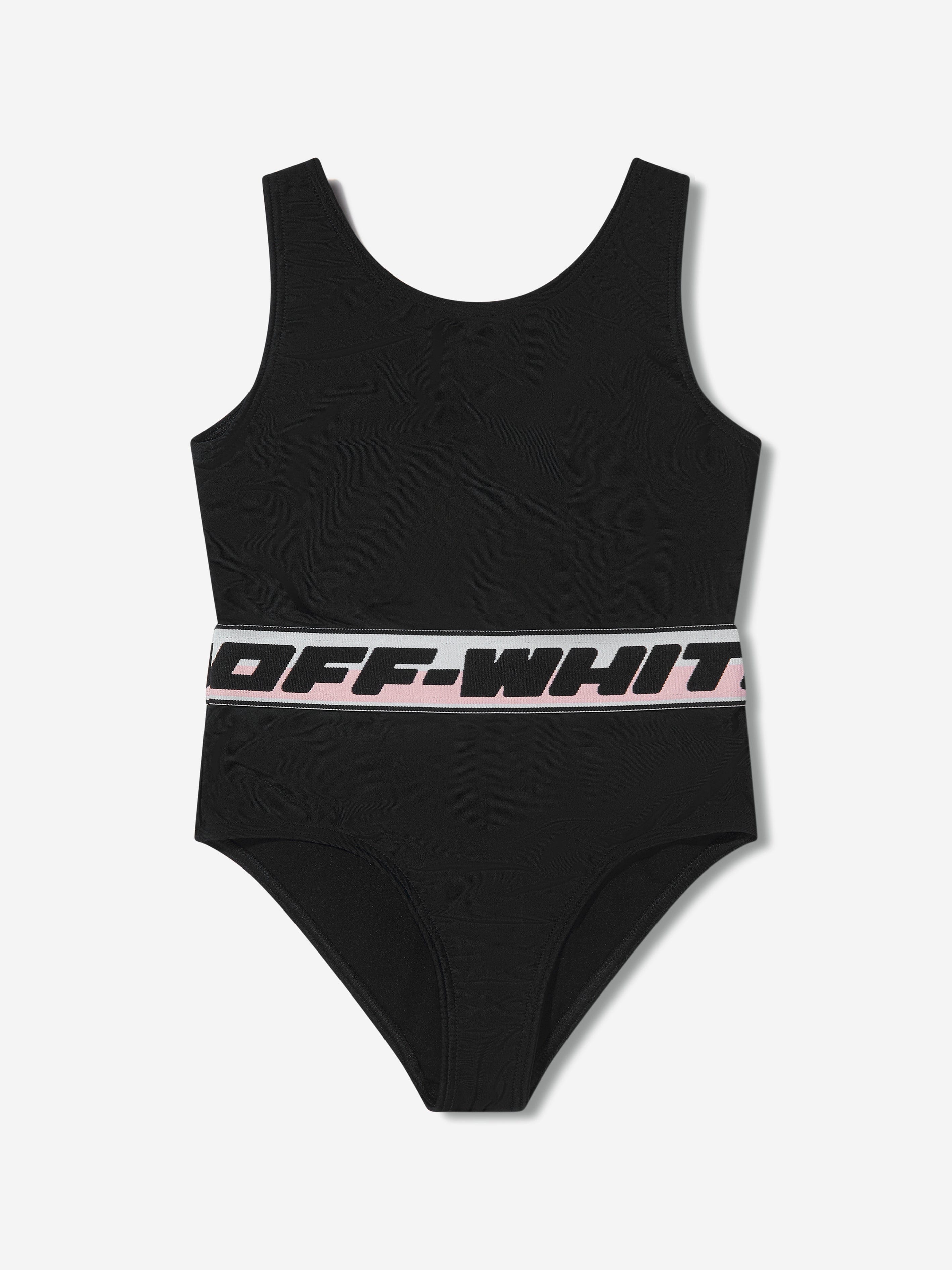 Off-White Girls Logo Band Swimsuit