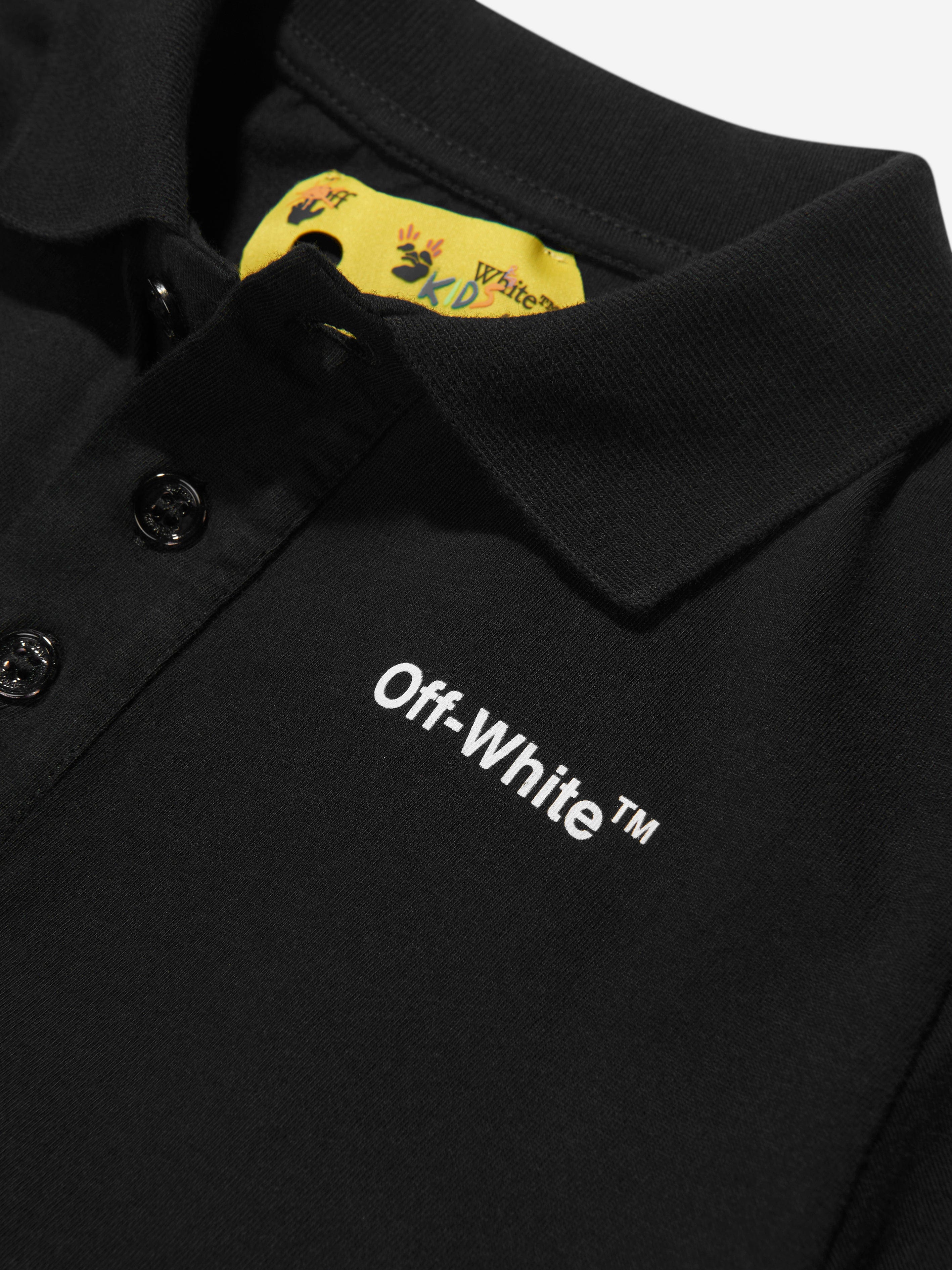 Off-White Boys Rubber Arrow Polo Shirt