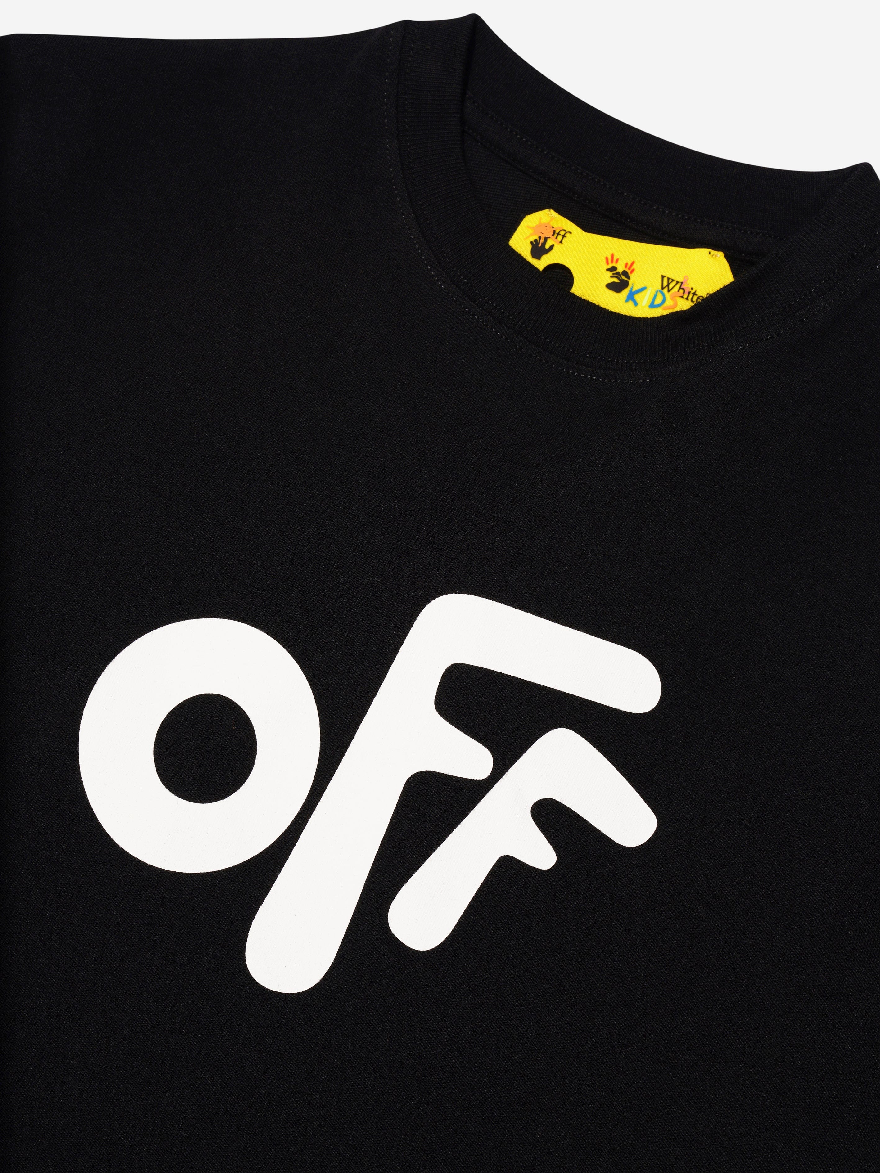 Off-White Boys Off Rounded T-Shirt