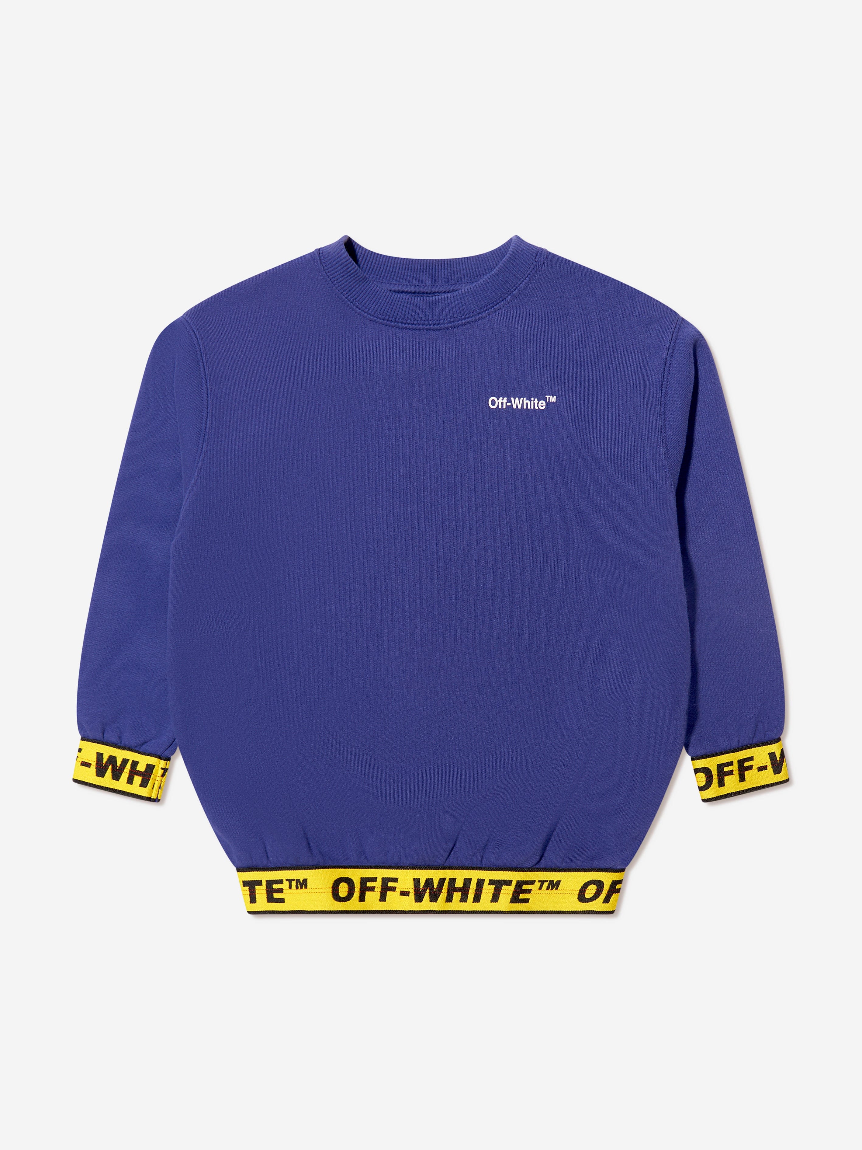 Off-White Boys Industrial Logo Sweatshirt