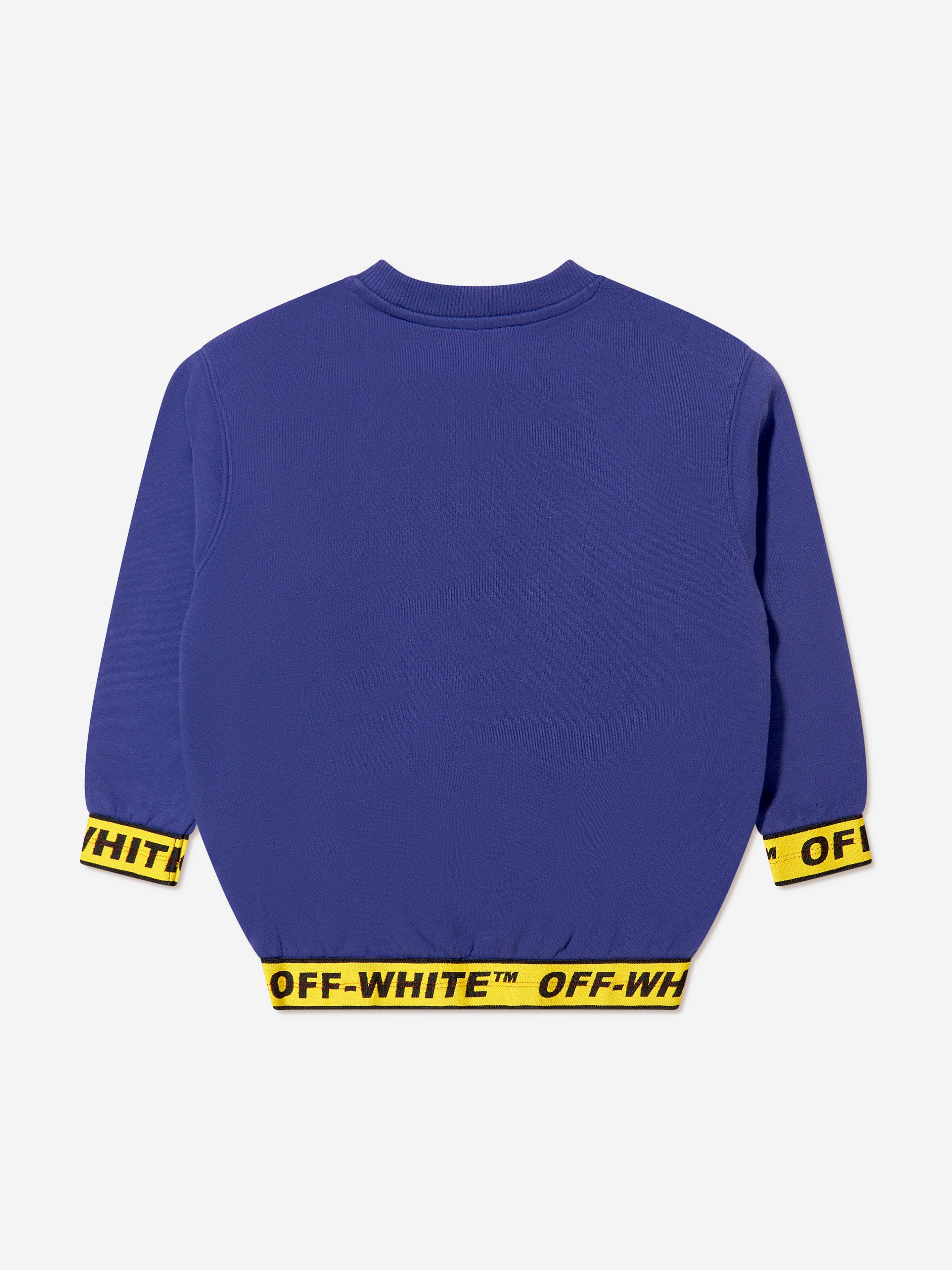 Off-White Boys Industrial Logo Sweatshirt