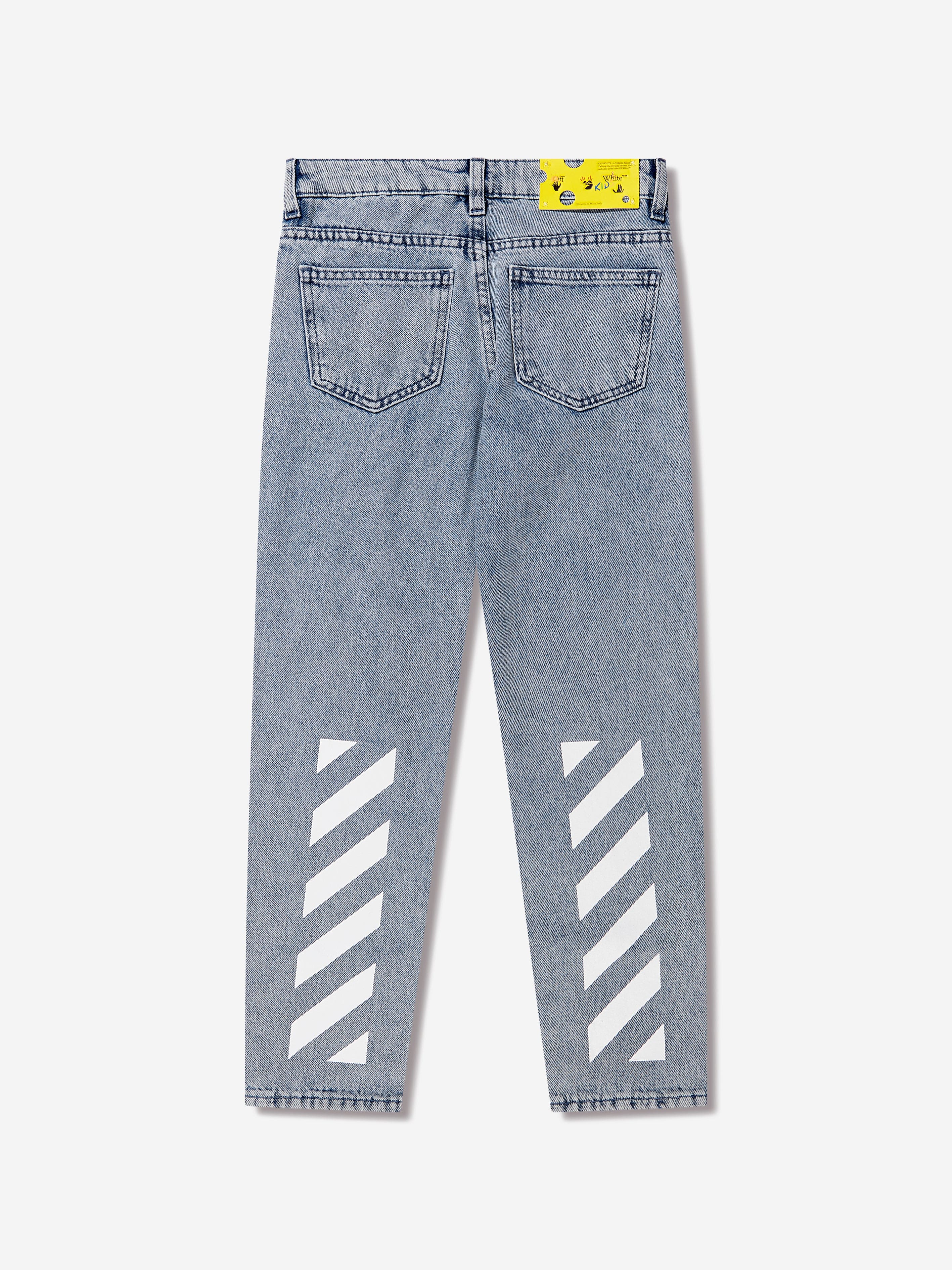 Off-White Girls Rubber Arrow Denim Jeans