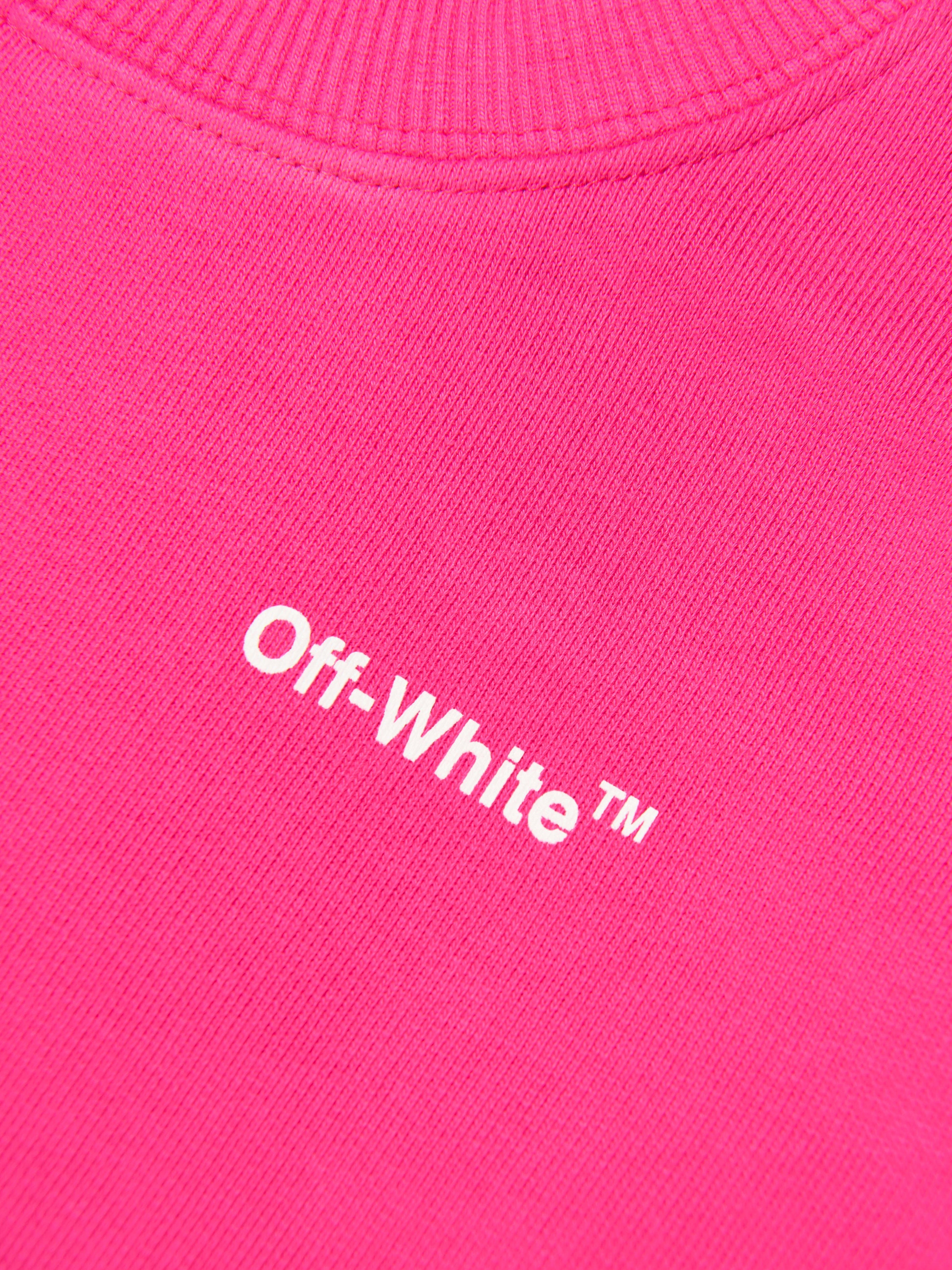 Off-White Girls Rubber Arrow Crew Neck Sweatshirt