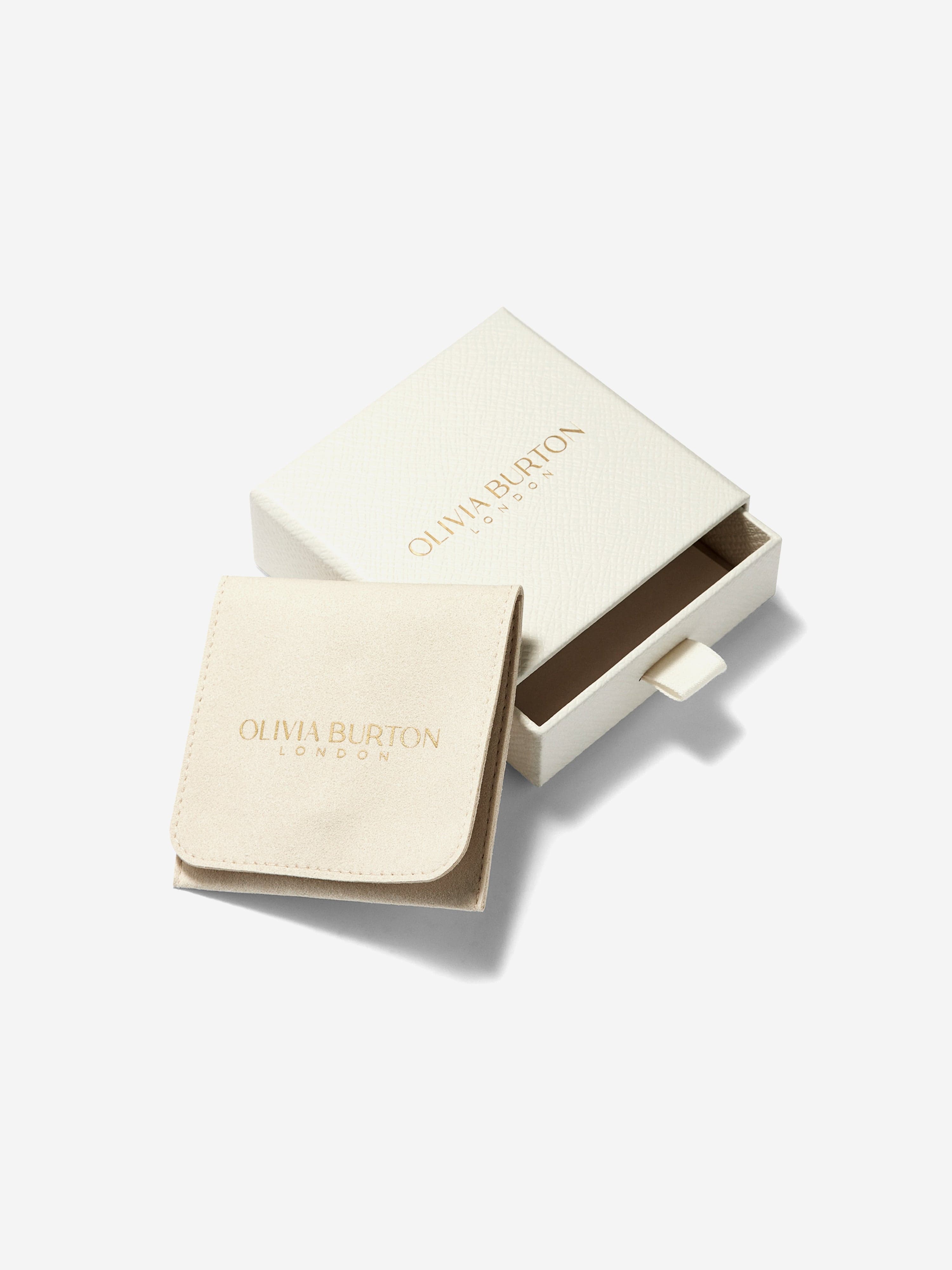 Olivia Burton Celestial North Star and Moon Stud Earrings Set in Silver