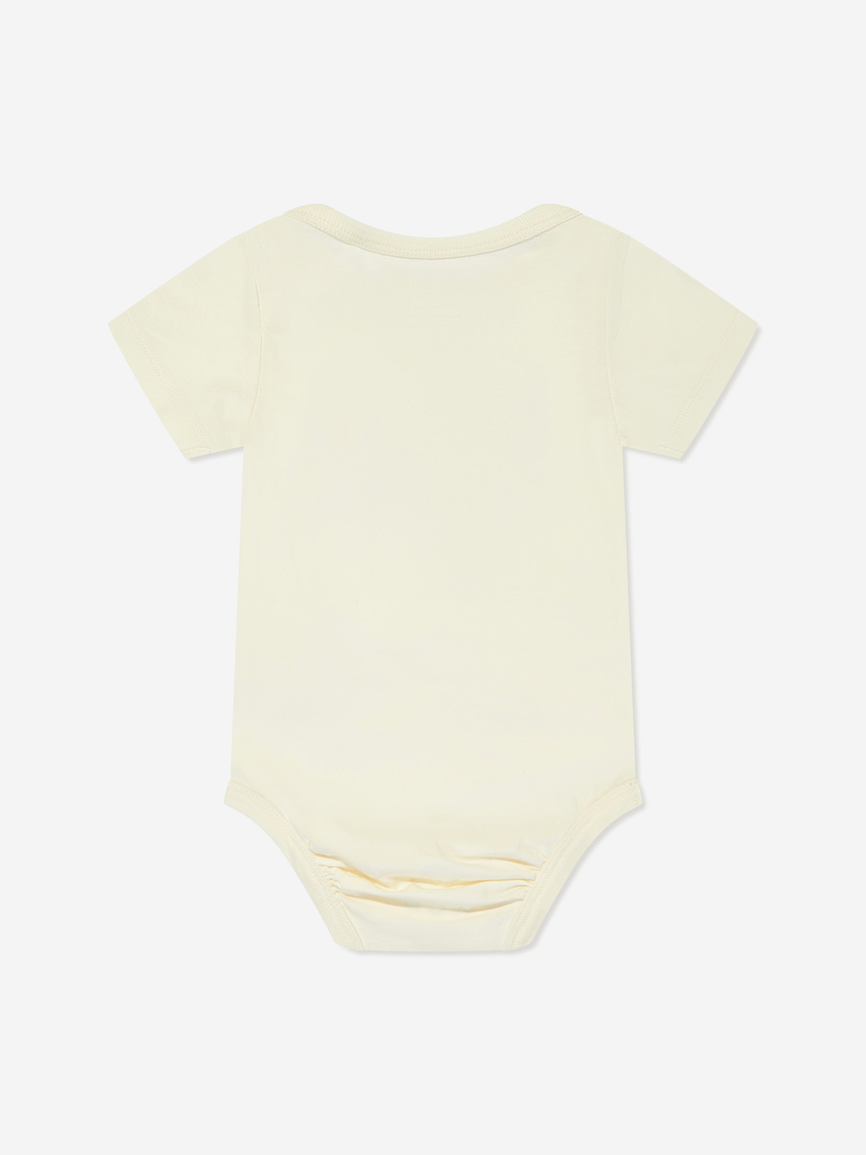 Palm Angels Baby Bear Bodysuit in Ivory