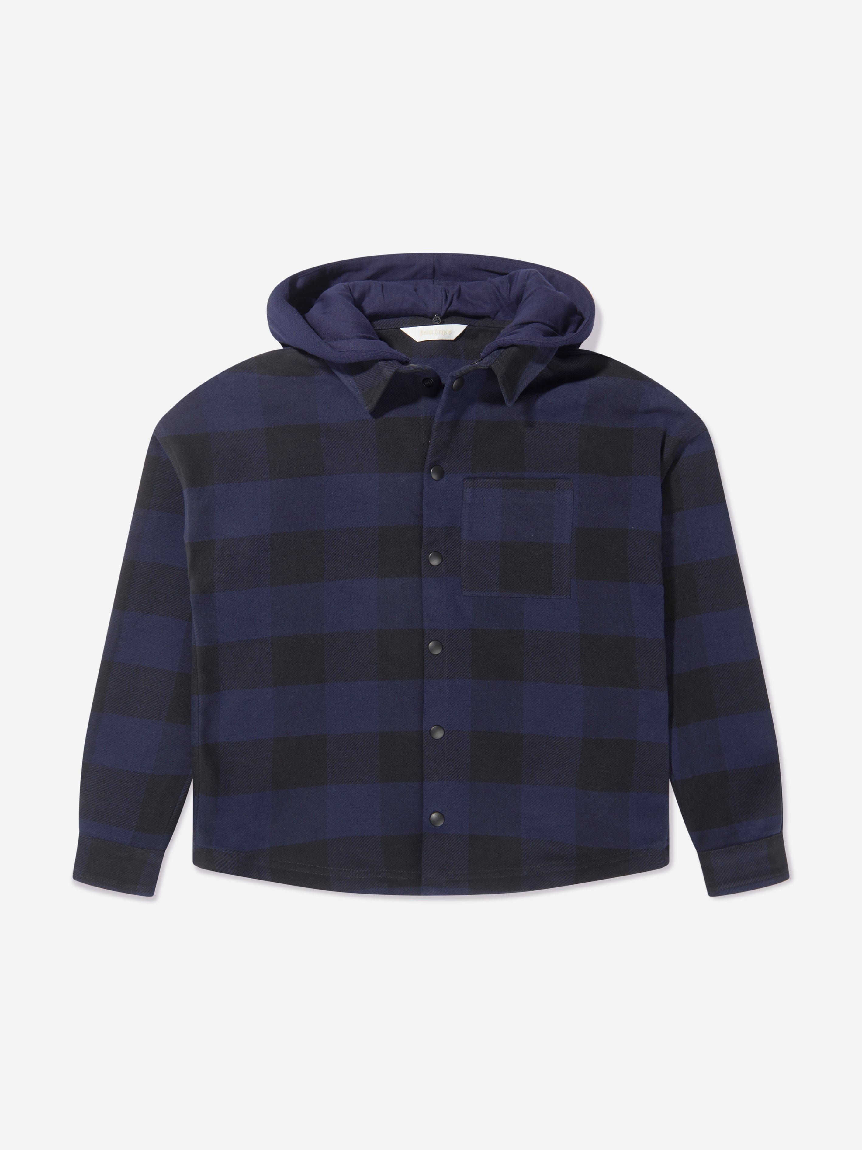 Palm Angels Boys Hooded Overshirt