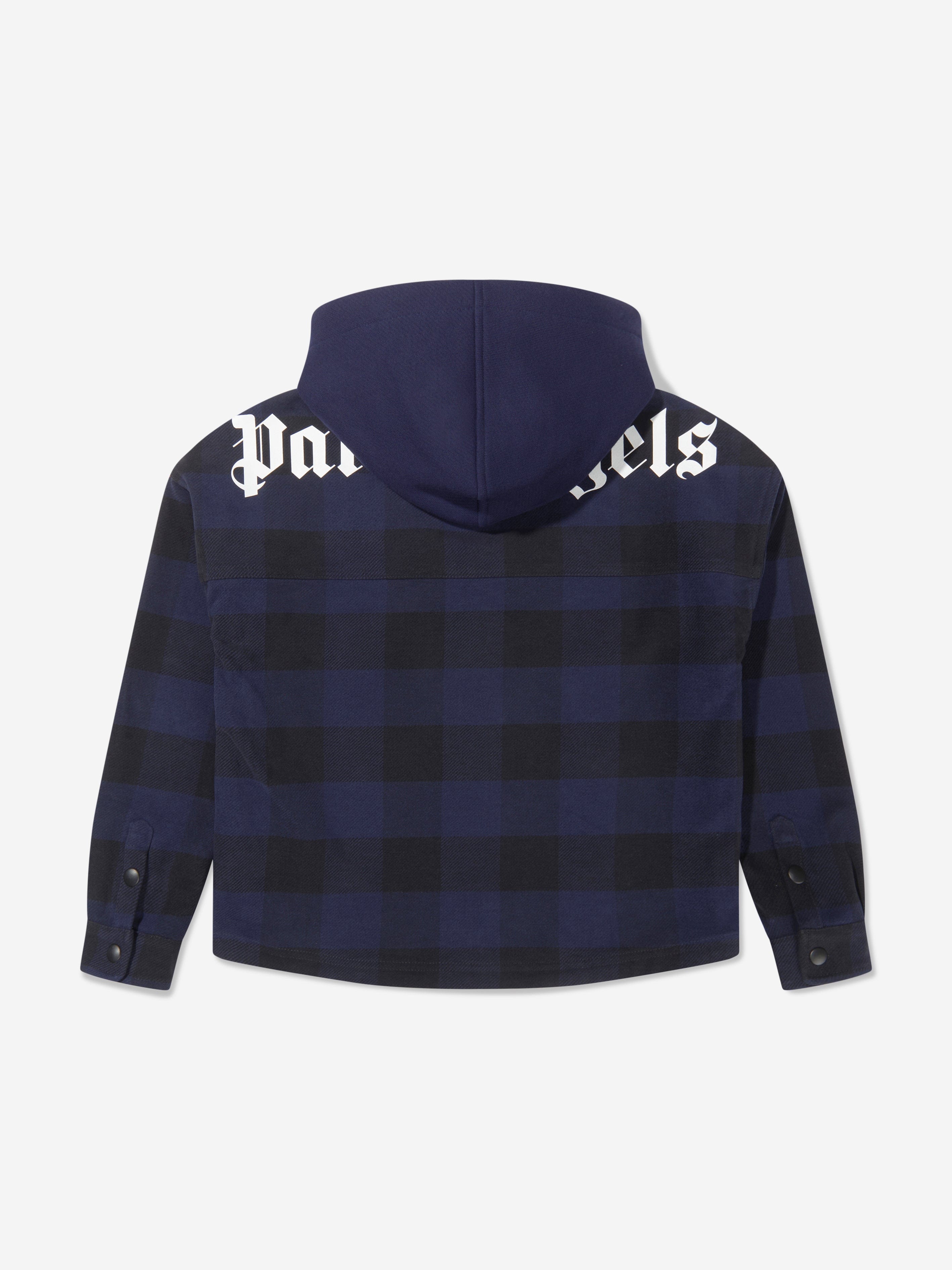 Palm Angels Boys Hooded Overshirt