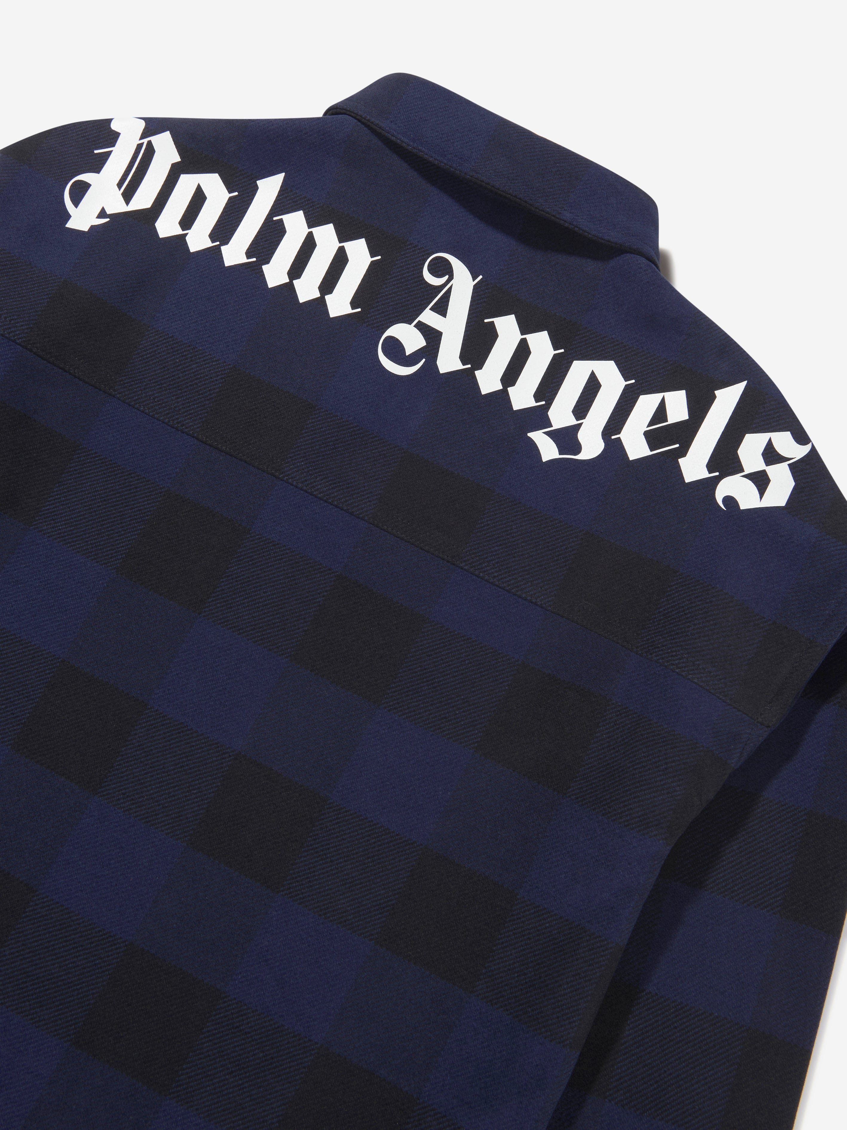 Palm Angels Boys Hooded Overshirt