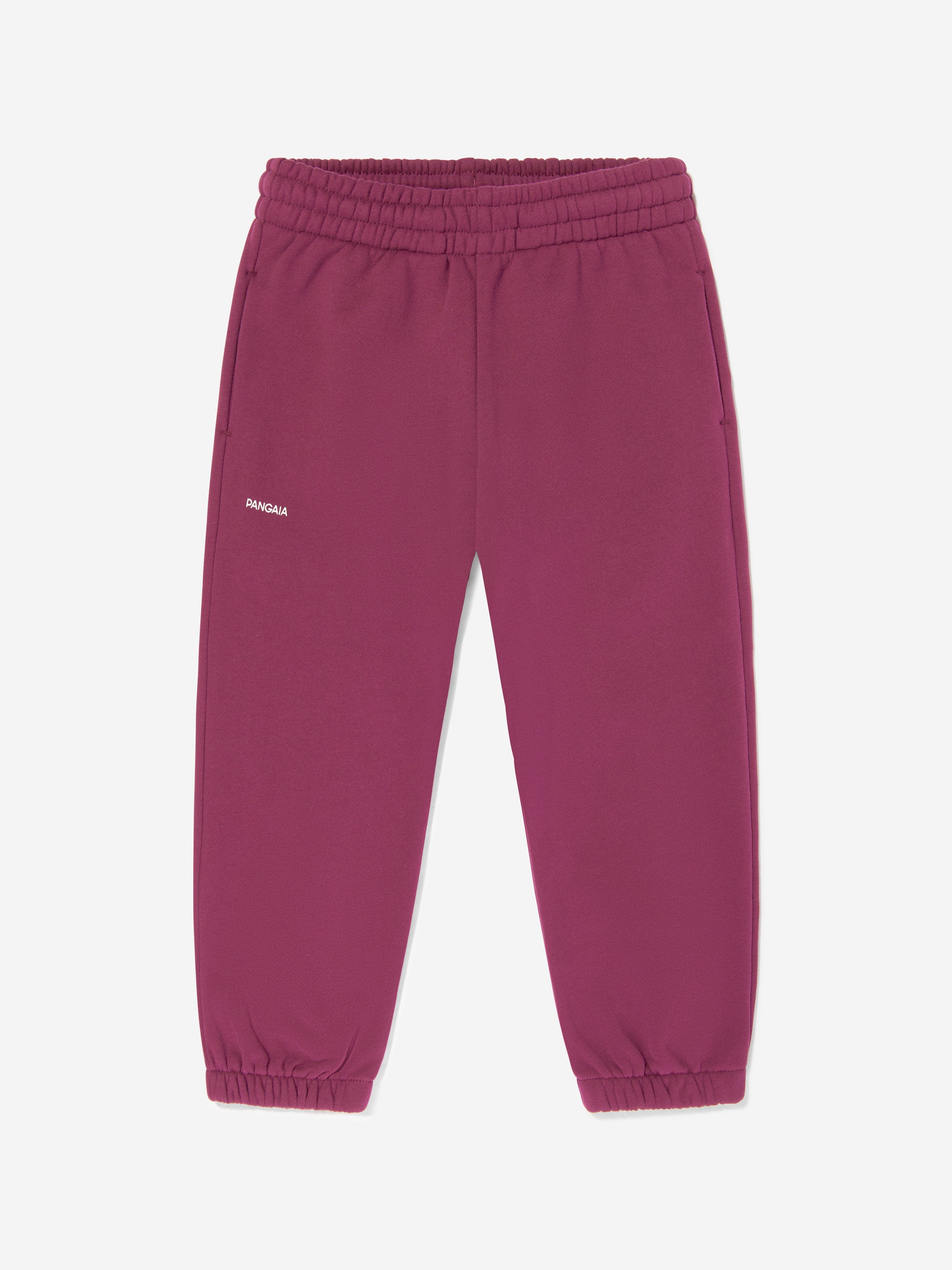 PANGAIA Kids 365 Midweight Track Pants in Red