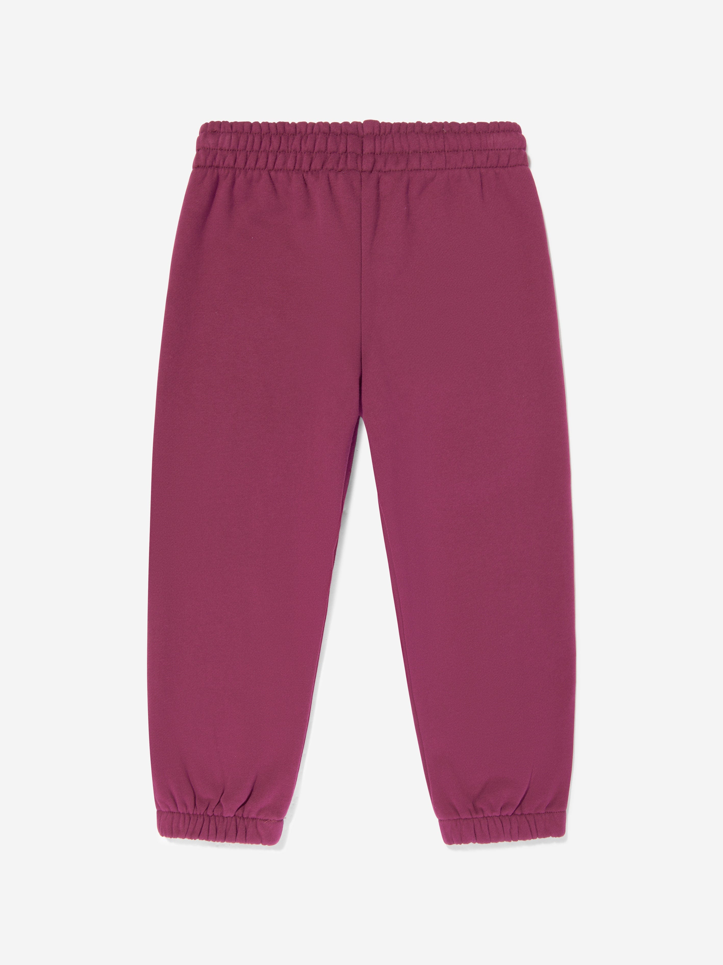 PANGAIA Kids 365 Midweight Track Pants in Red