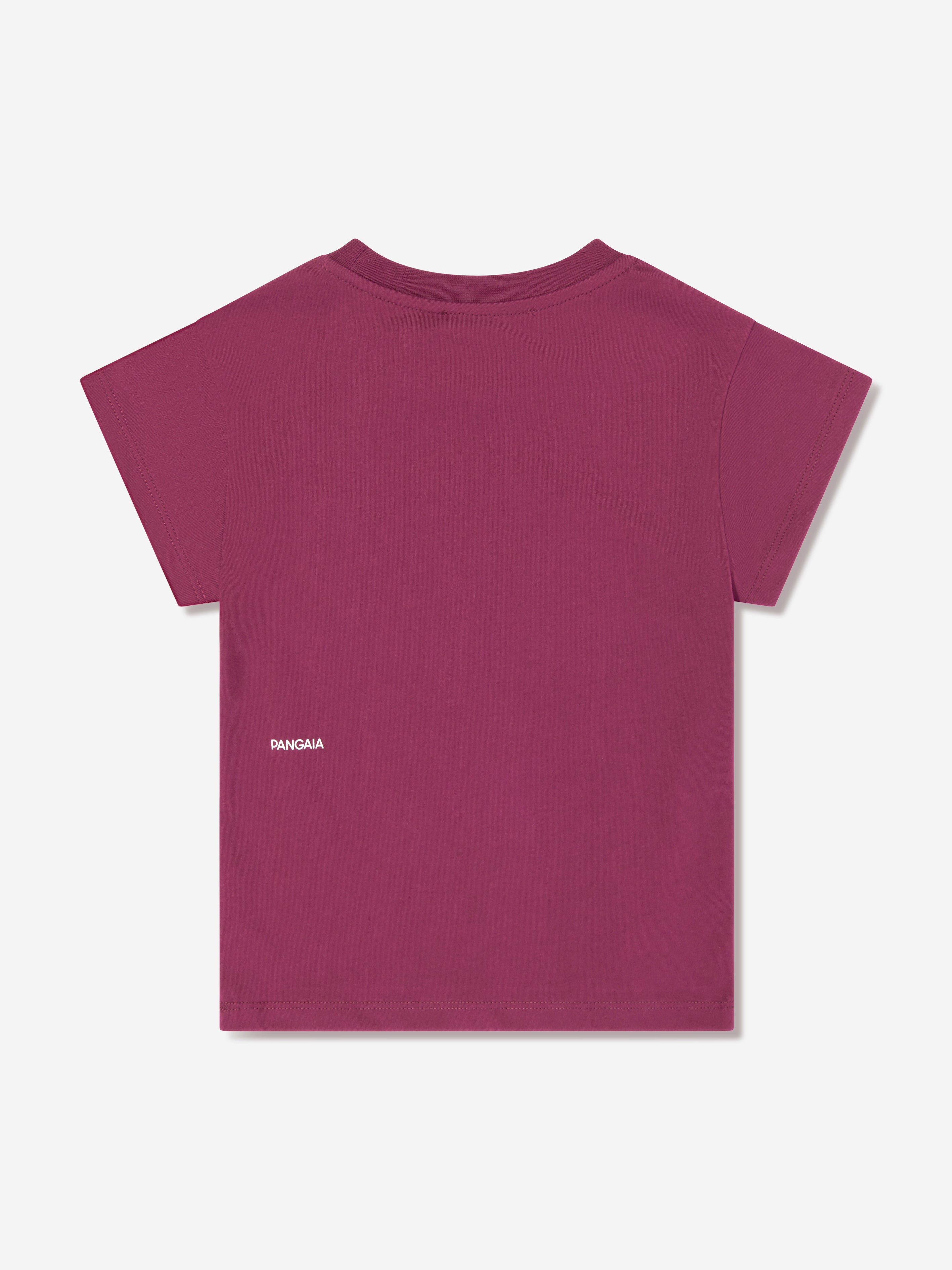 PANGAIA Kids 365 Midweight T-Shirt in Red