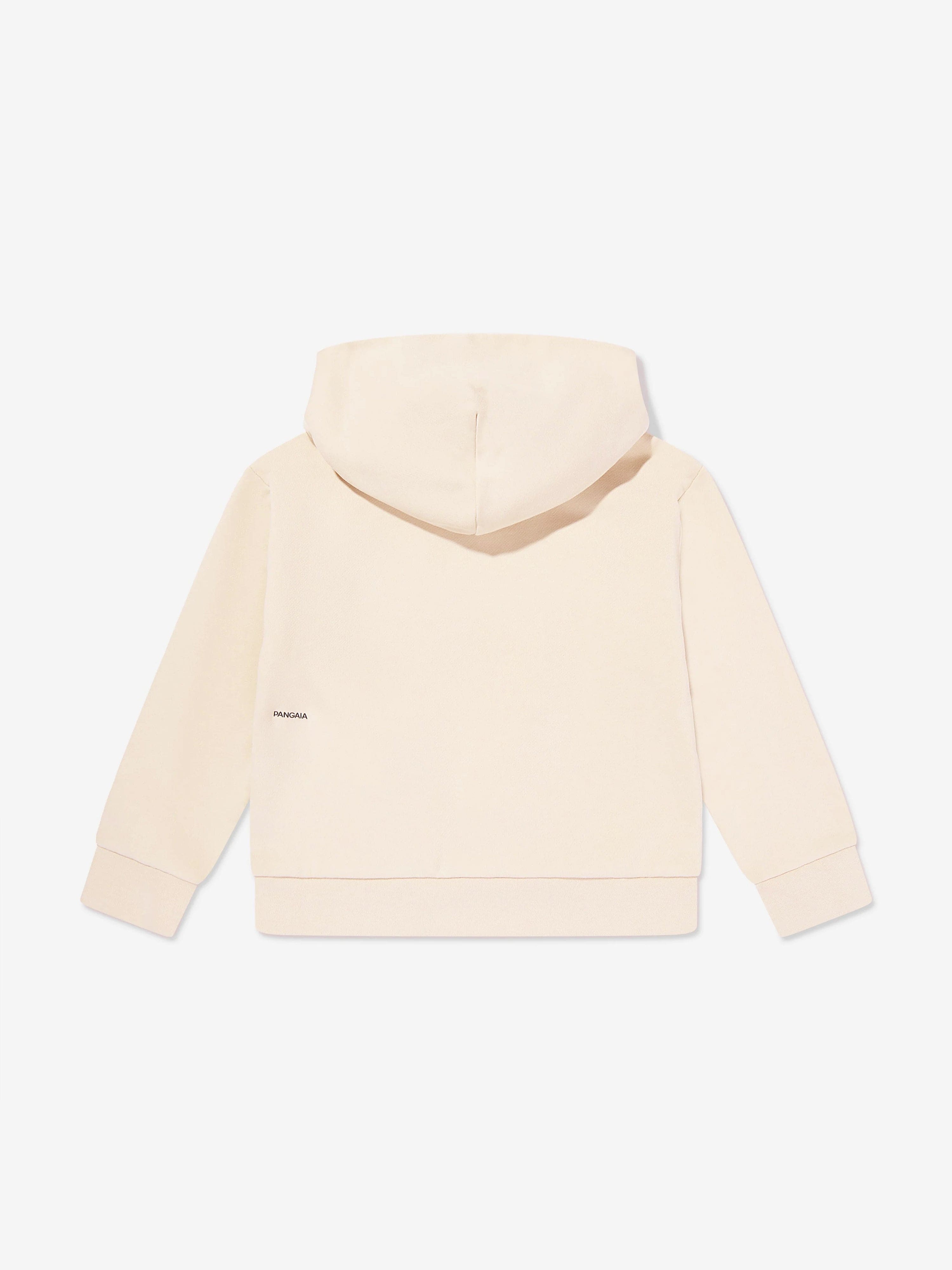 PANGAIA Kids 365 Midweight Hoodie in Beige