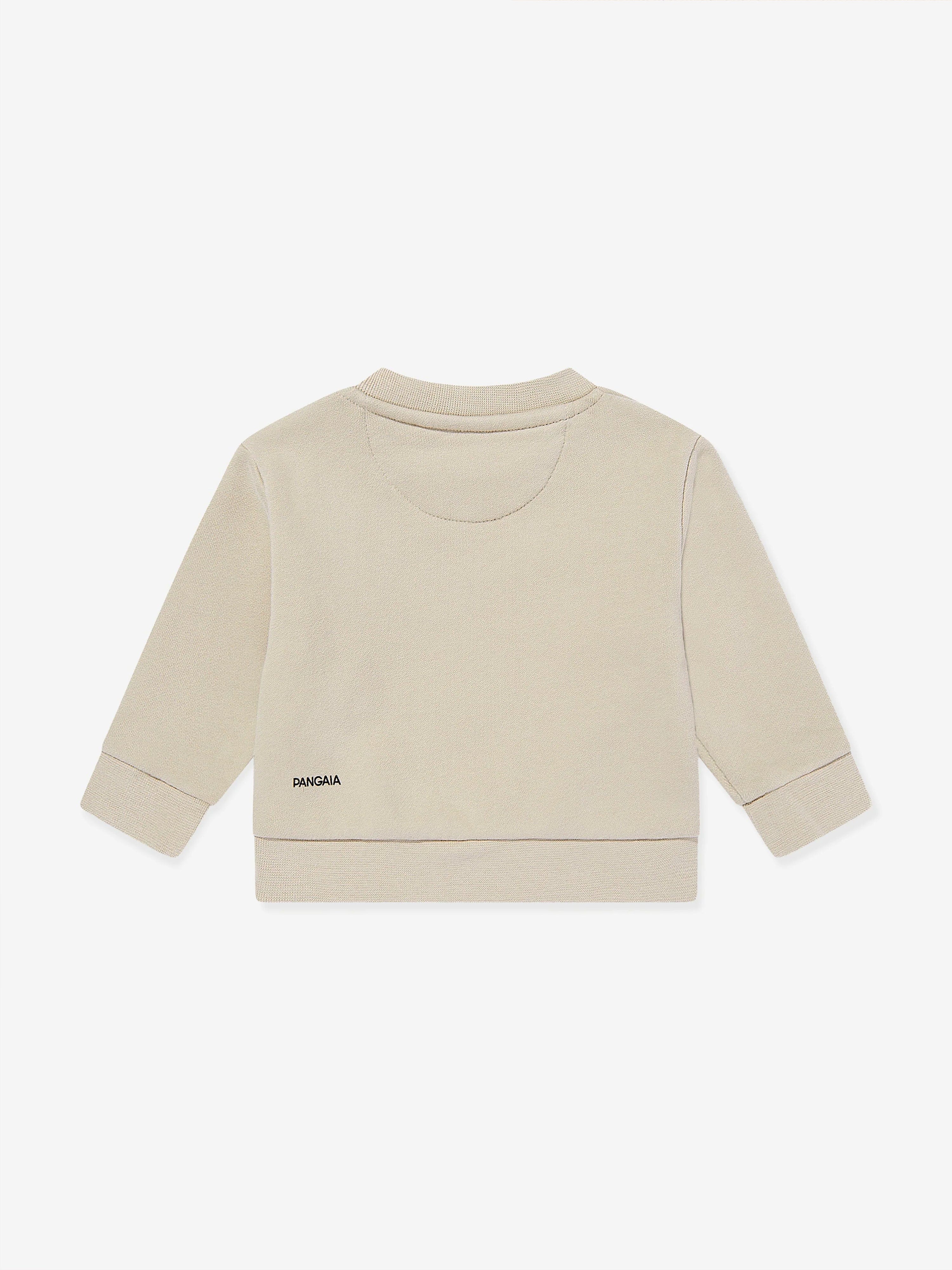 PANGAIA Baby 365 Midweight Sweatshirt in Beige