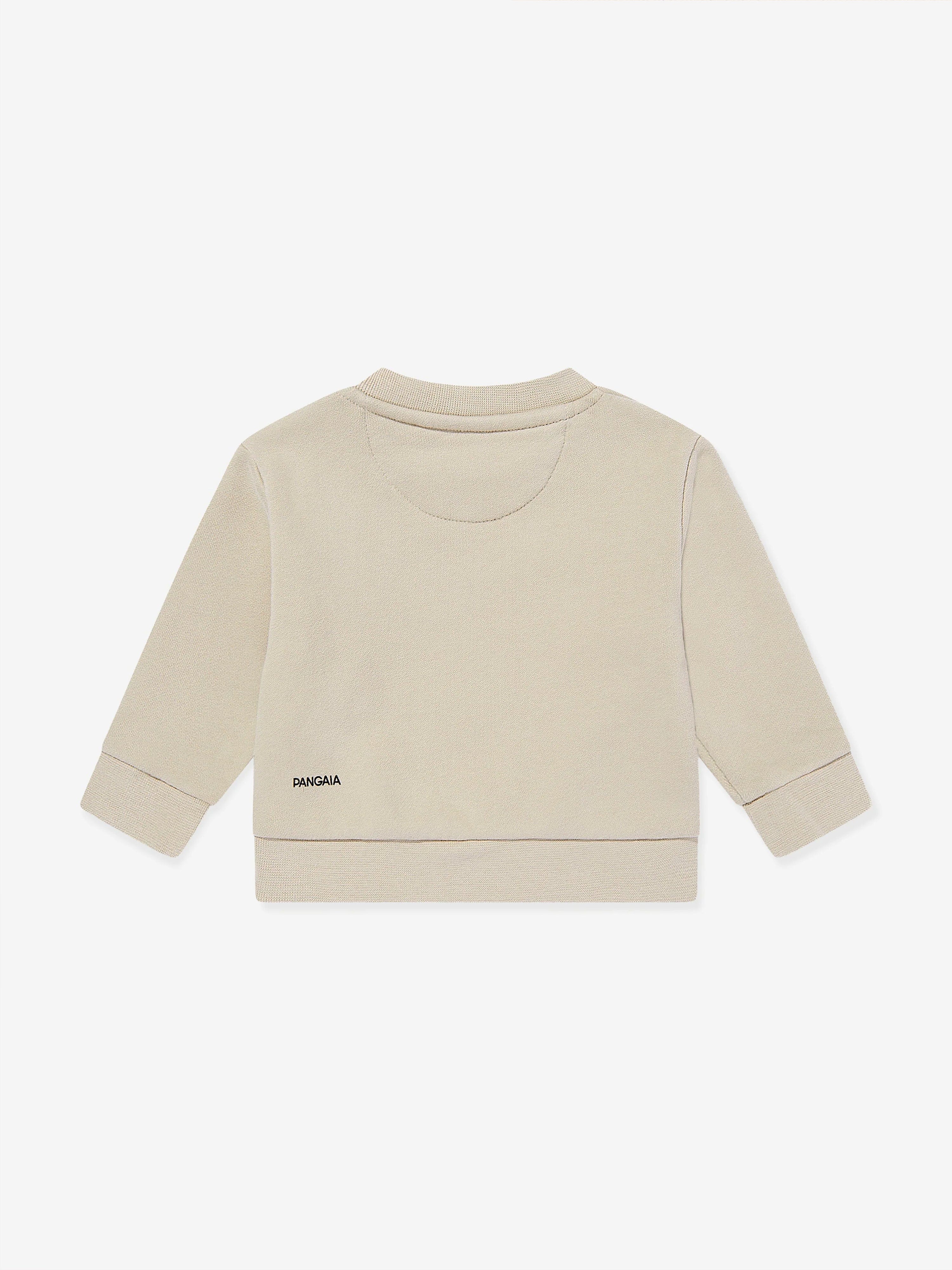 PANGAIA Baby 365 Midweight Sweatshirt in Beige