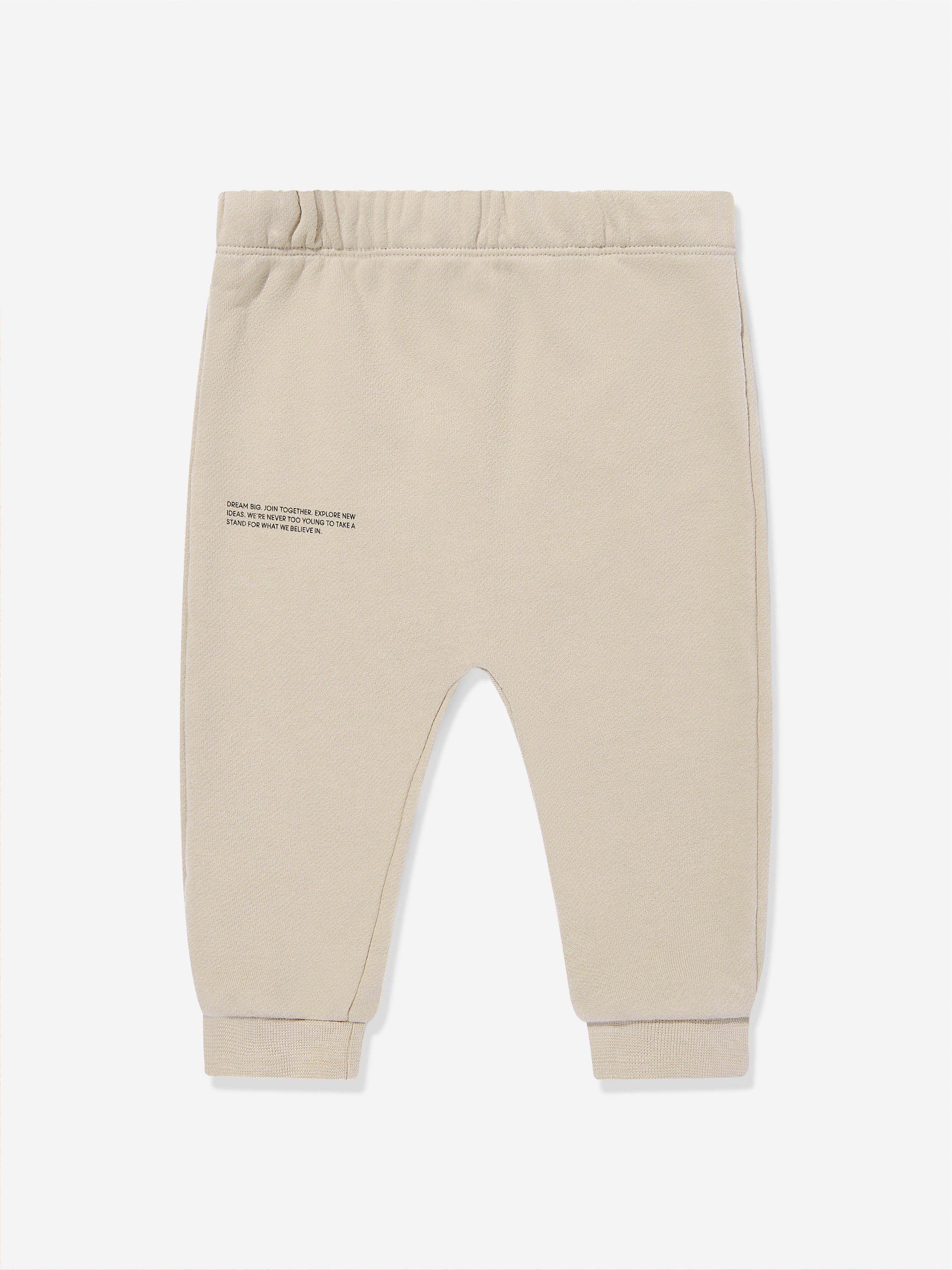 PANGAIA Baby 365 Track Pants in Beige