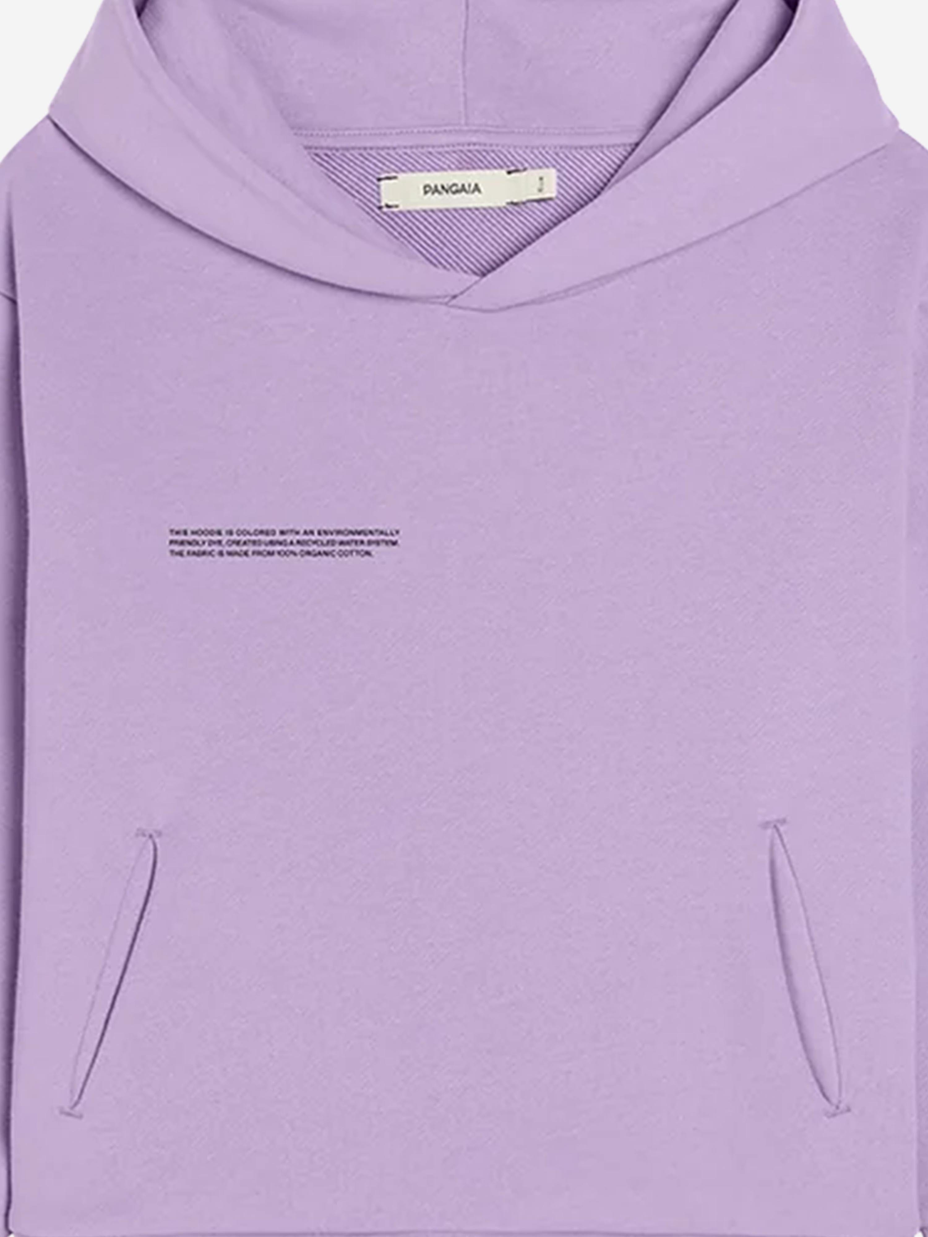 PANGAIA Kids 365 Midweight Hoodie in Purple