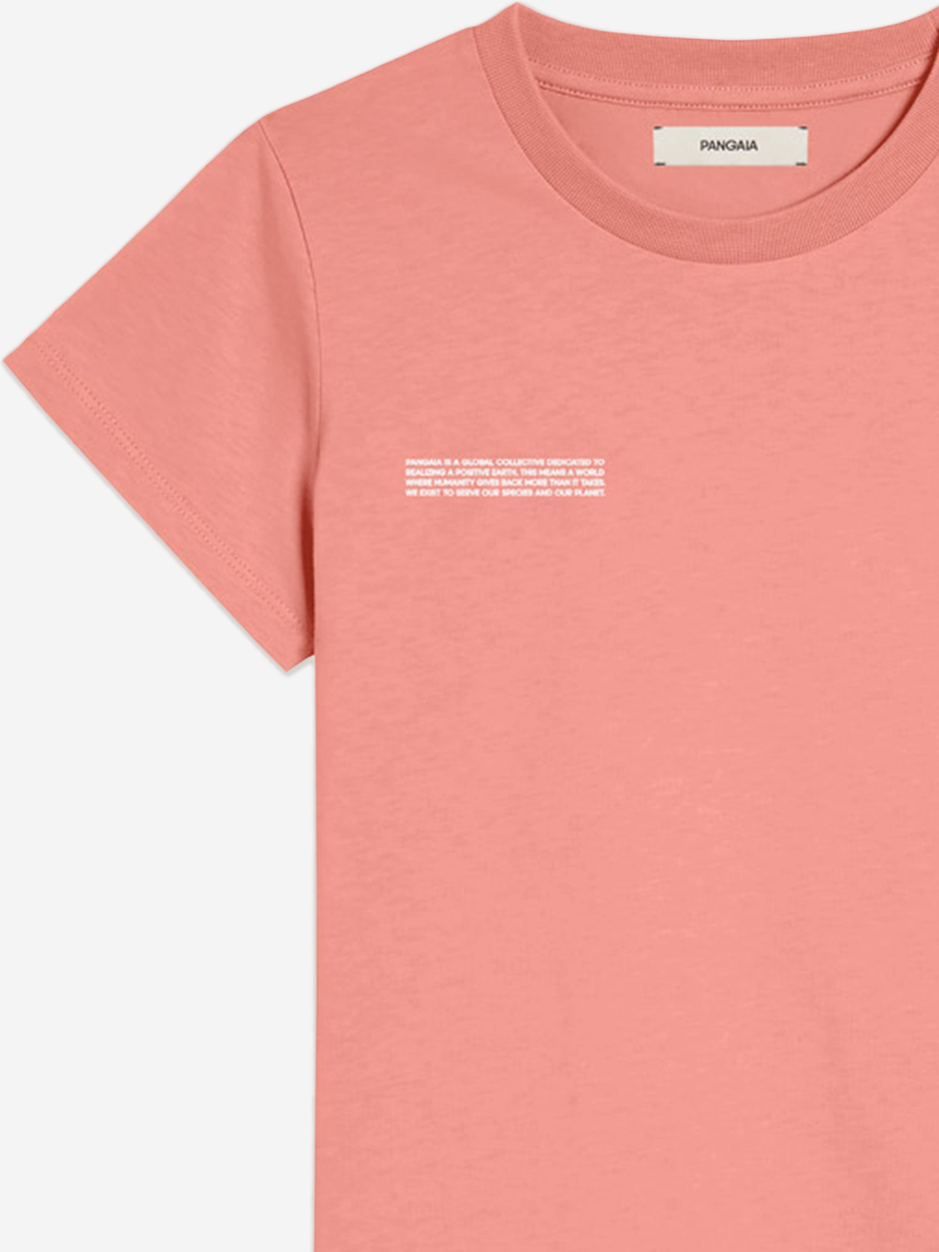 PANGAIA Kids 365 Midweight T-Shirt in Pink