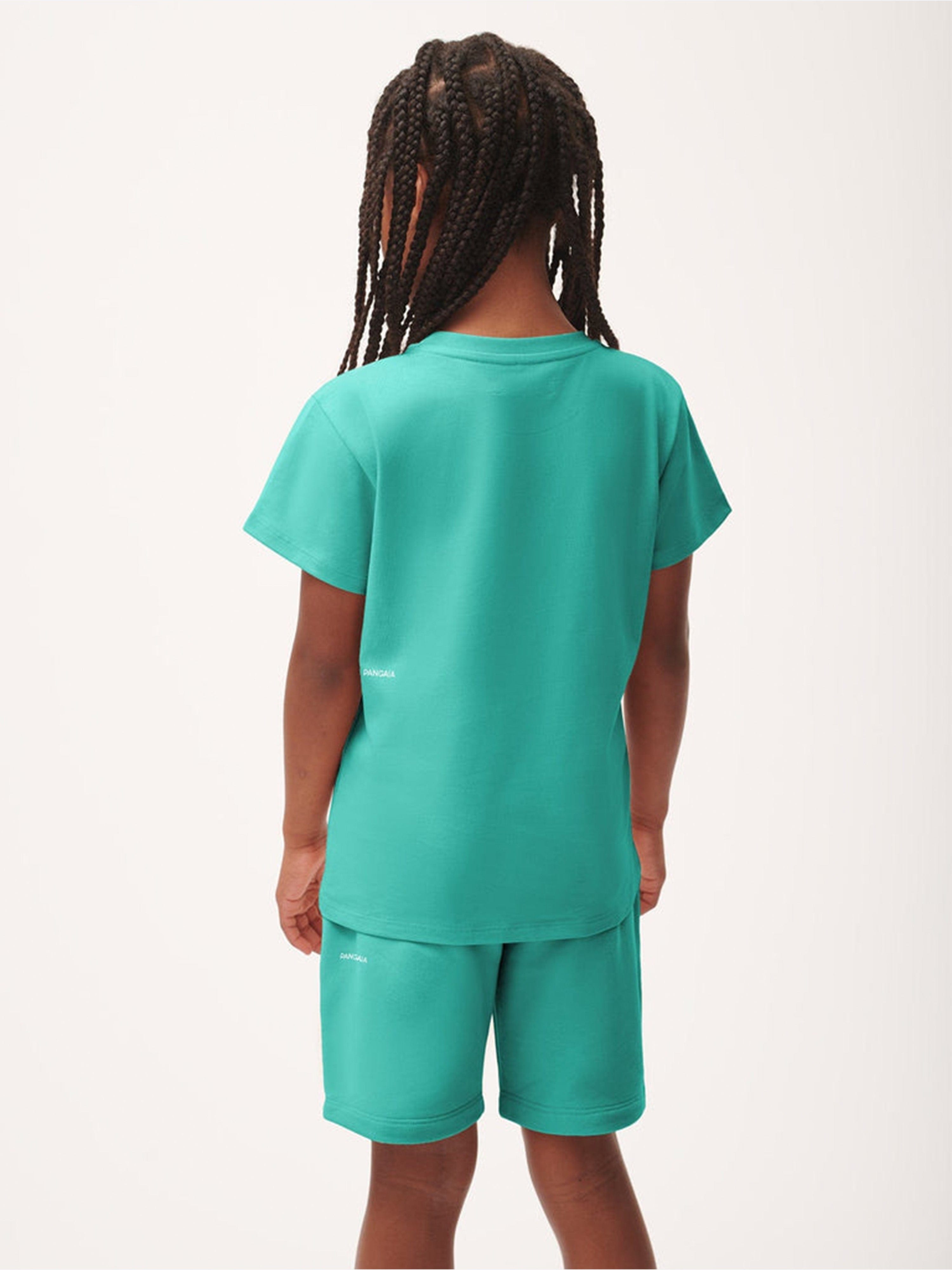 PANGAIA Kids 365 Midweight T-Shirt in Green