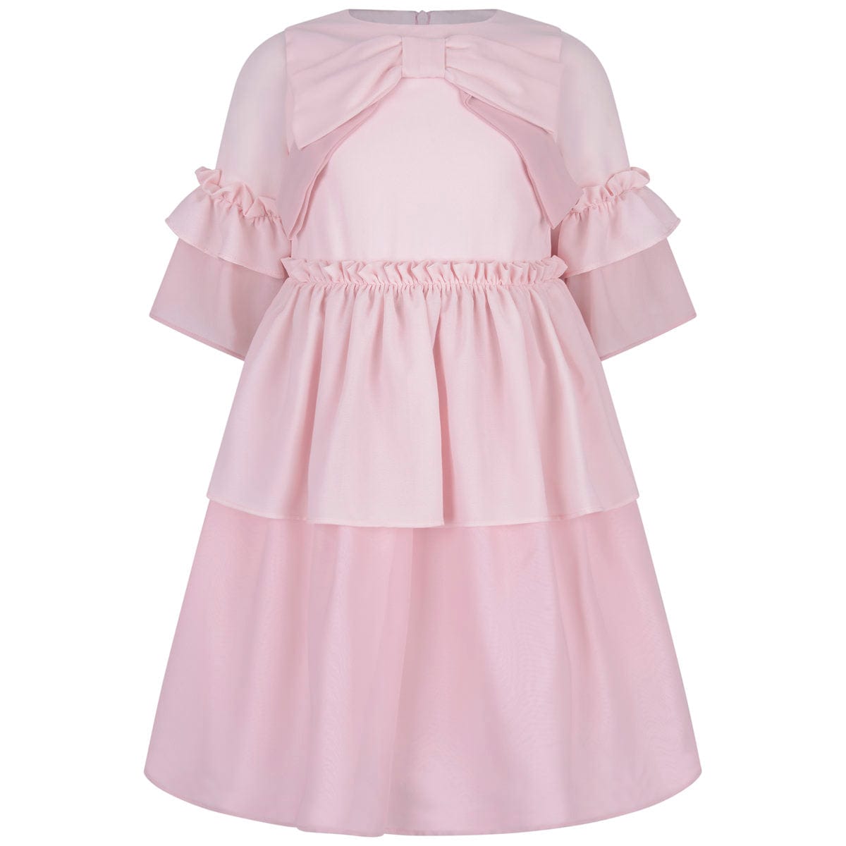 Patachou Girls Dress With Bows