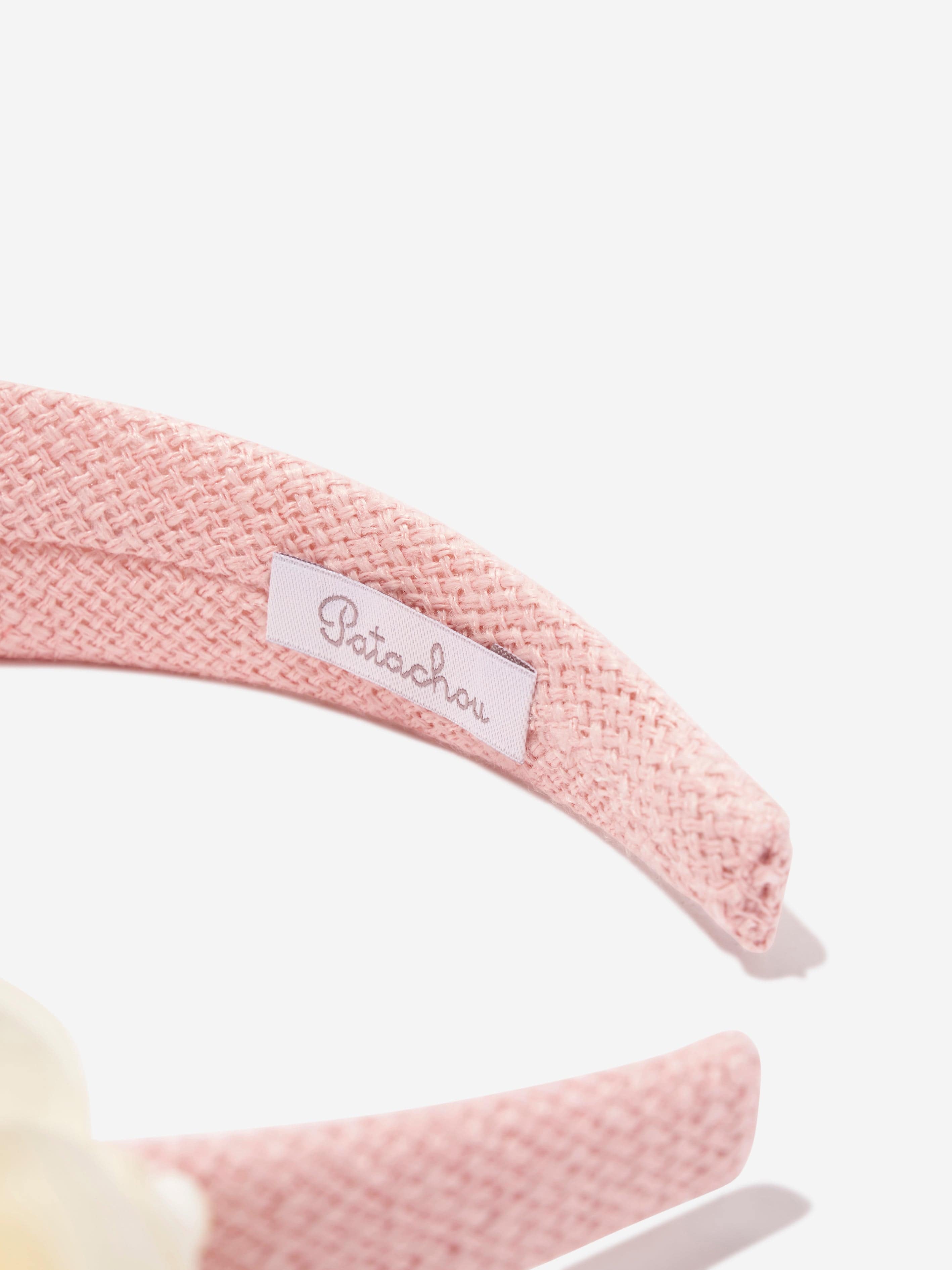 Patachou Girls Flower Headband in Pink