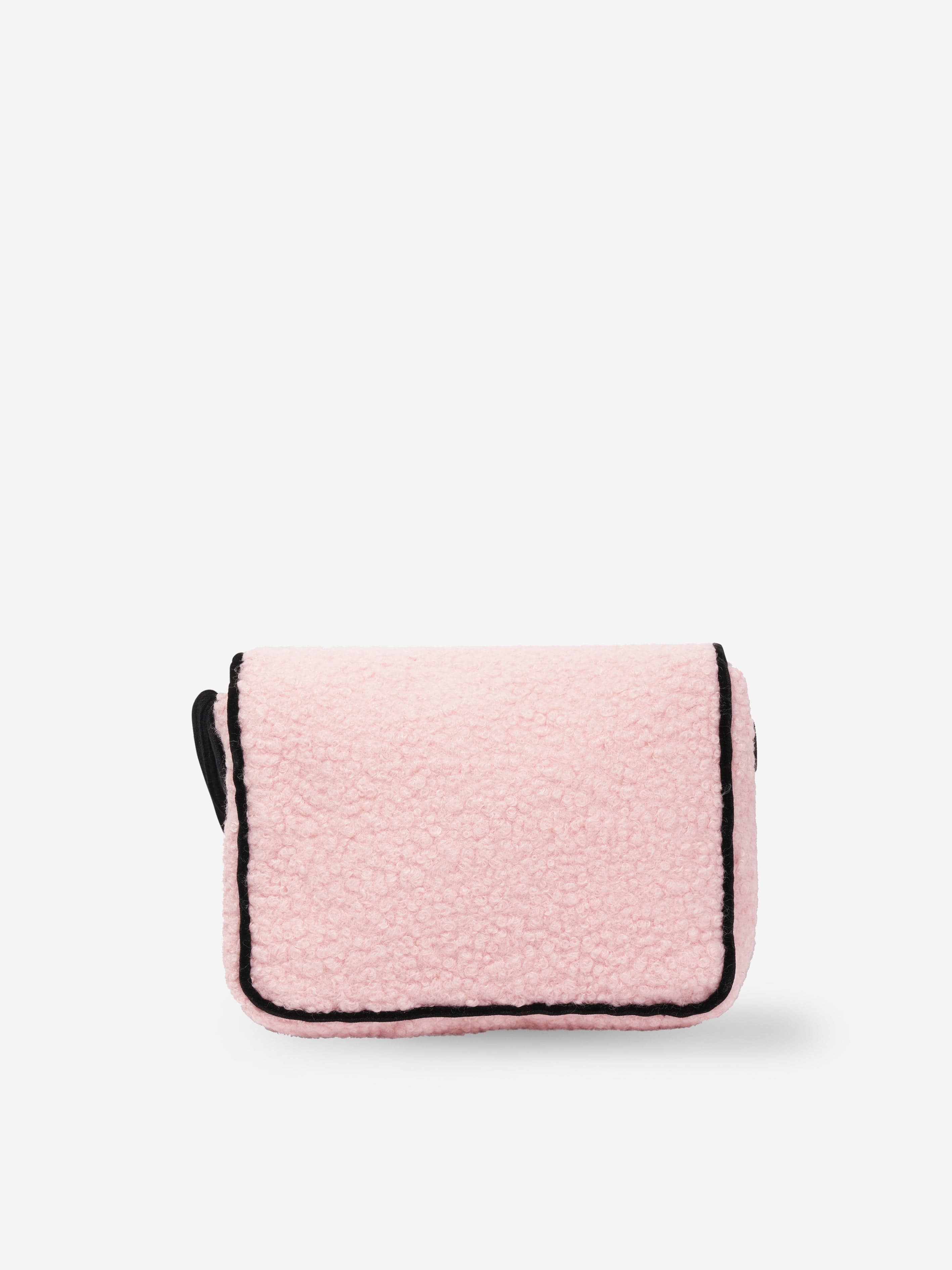 Patachou Girls Boucle Tweed Bag in Pink